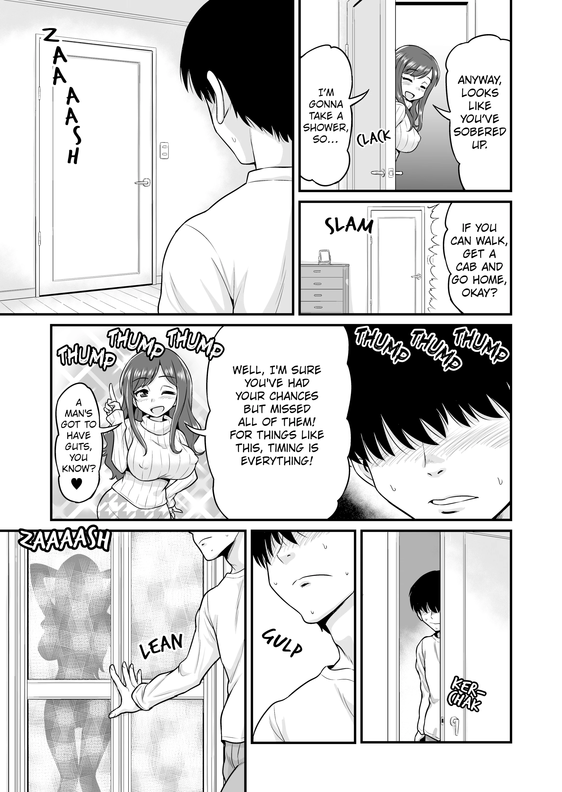 A Cheating Housewife's Raw Creampie porn comic picture 6