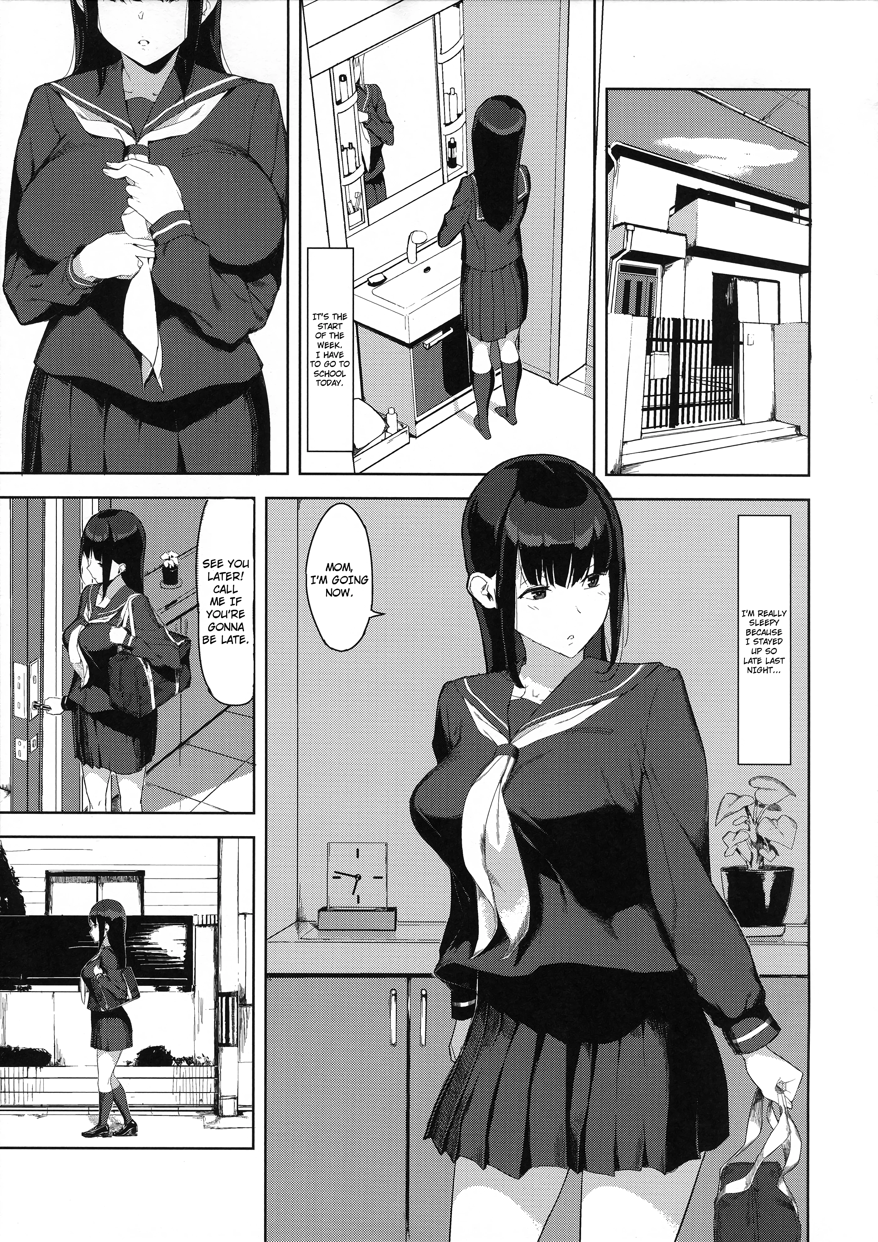 A Day In The Life Of Chizuru Seno porn comic picture 2