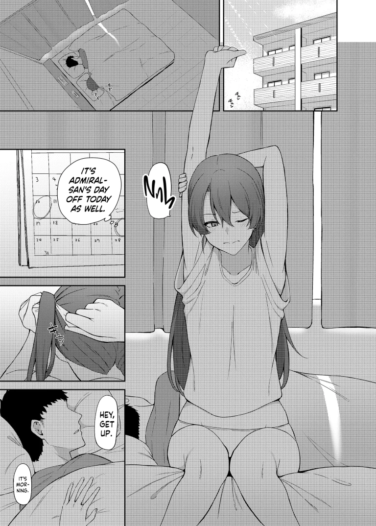 A Day Off With Zuikaku porn comic picture 2
