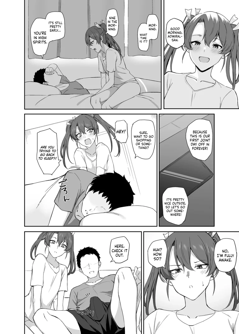 A Day Off With Zuikaku porn comic picture 3