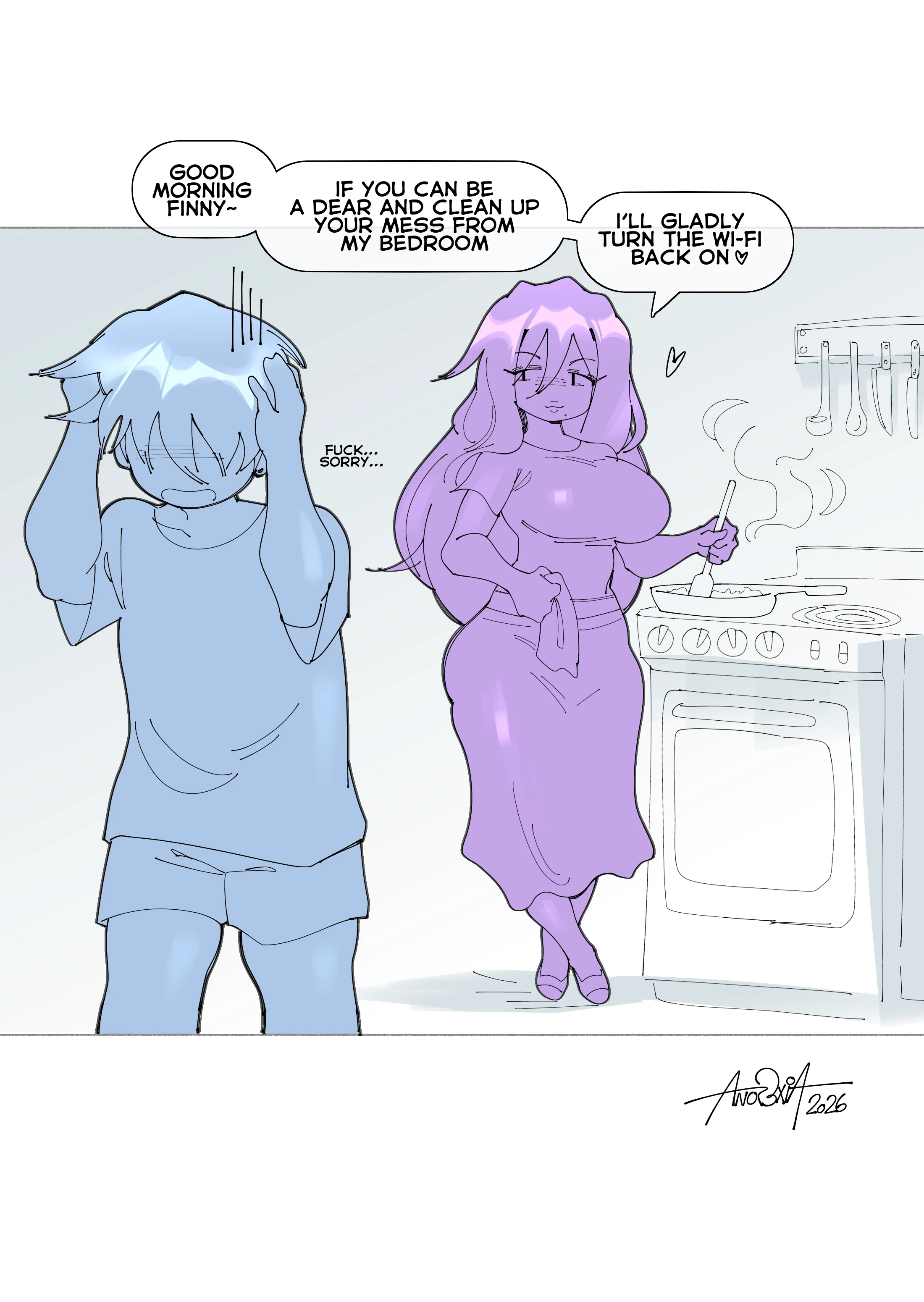 A dream Cum true: Epilogue porn comic picture 6