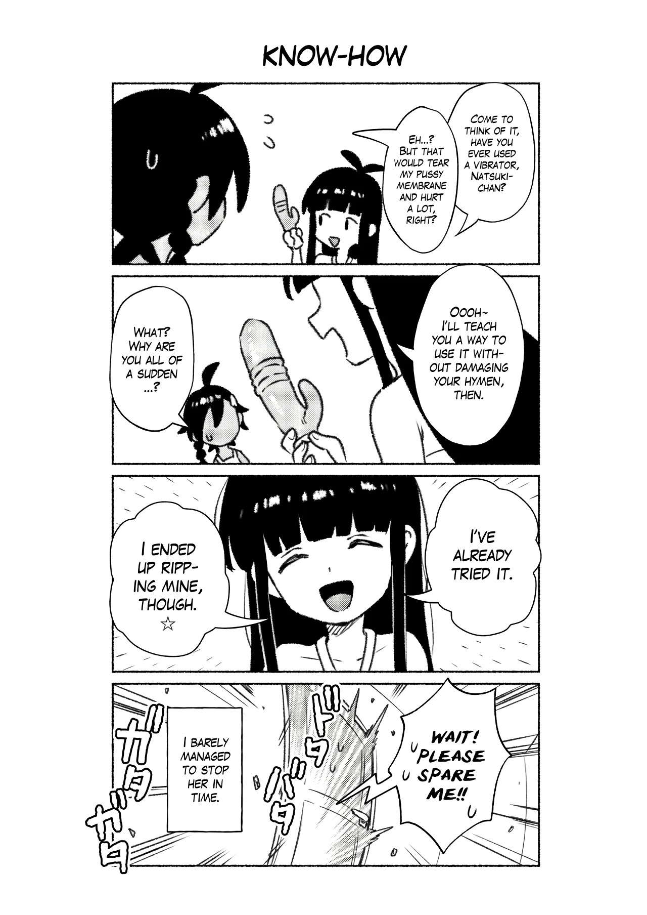 A Gloomy Girl's Secret Adventure porn comic picture 50