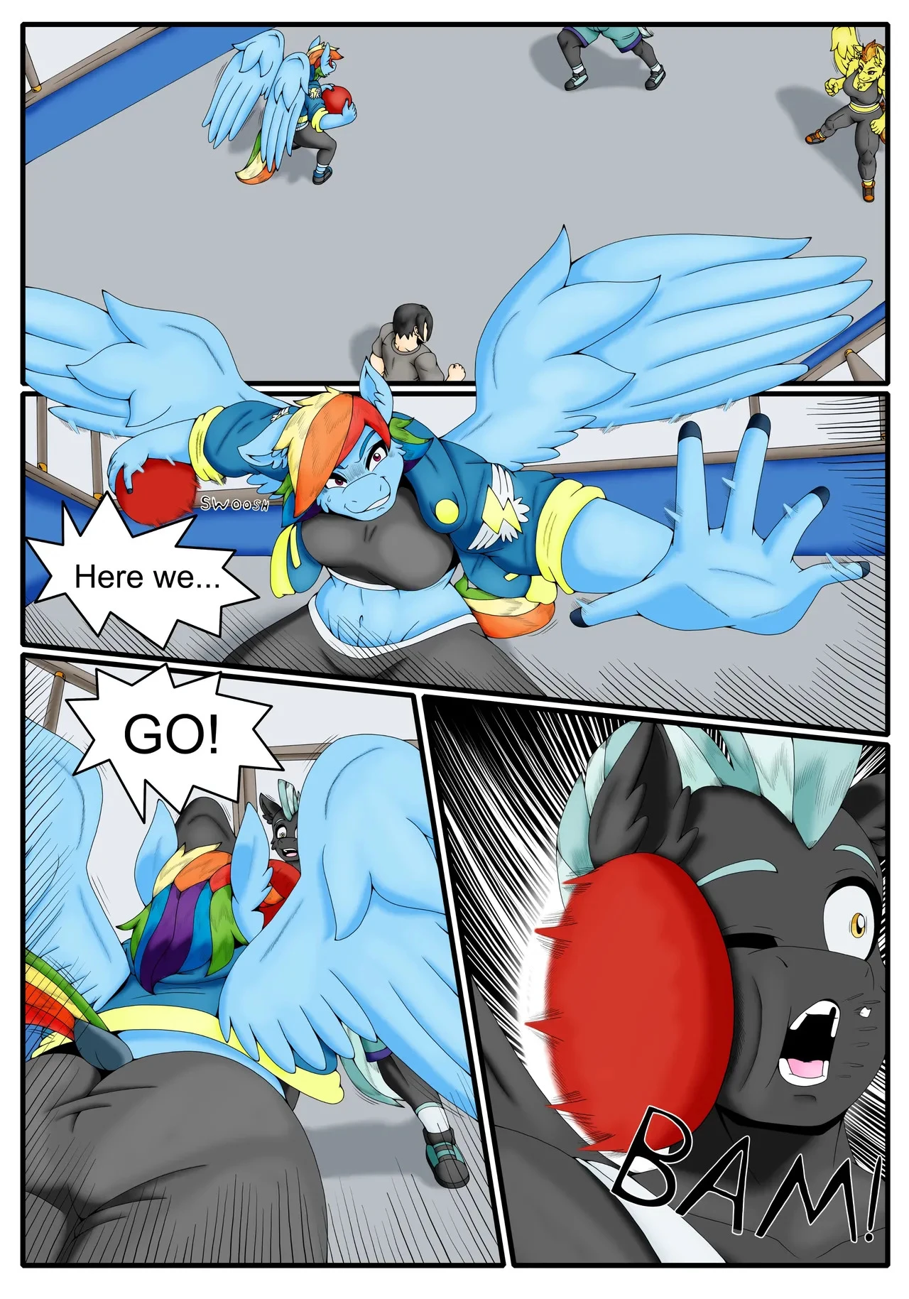 A Good Work Out porn comic picture 2
