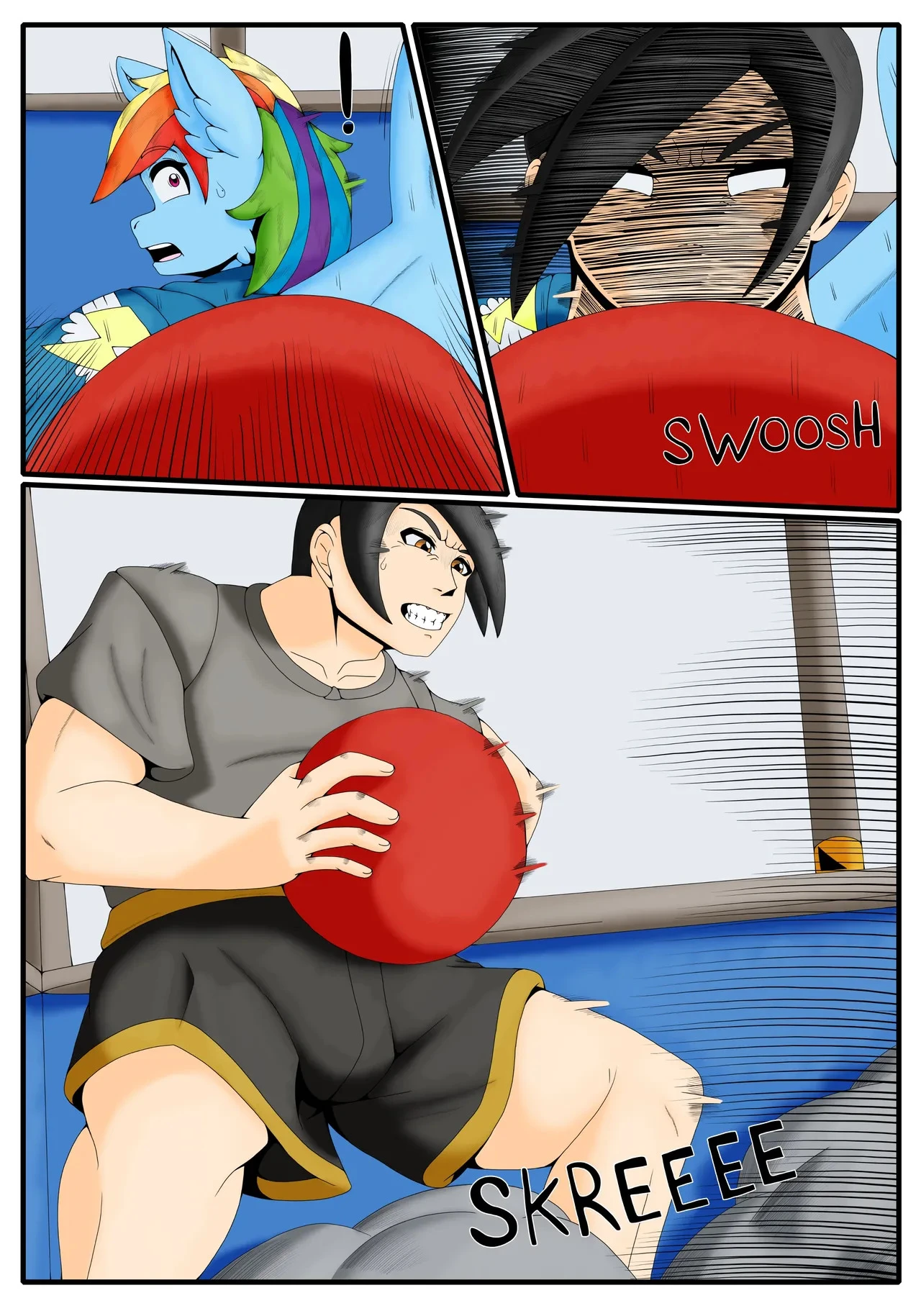 A Good Work Out porn comic picture 4