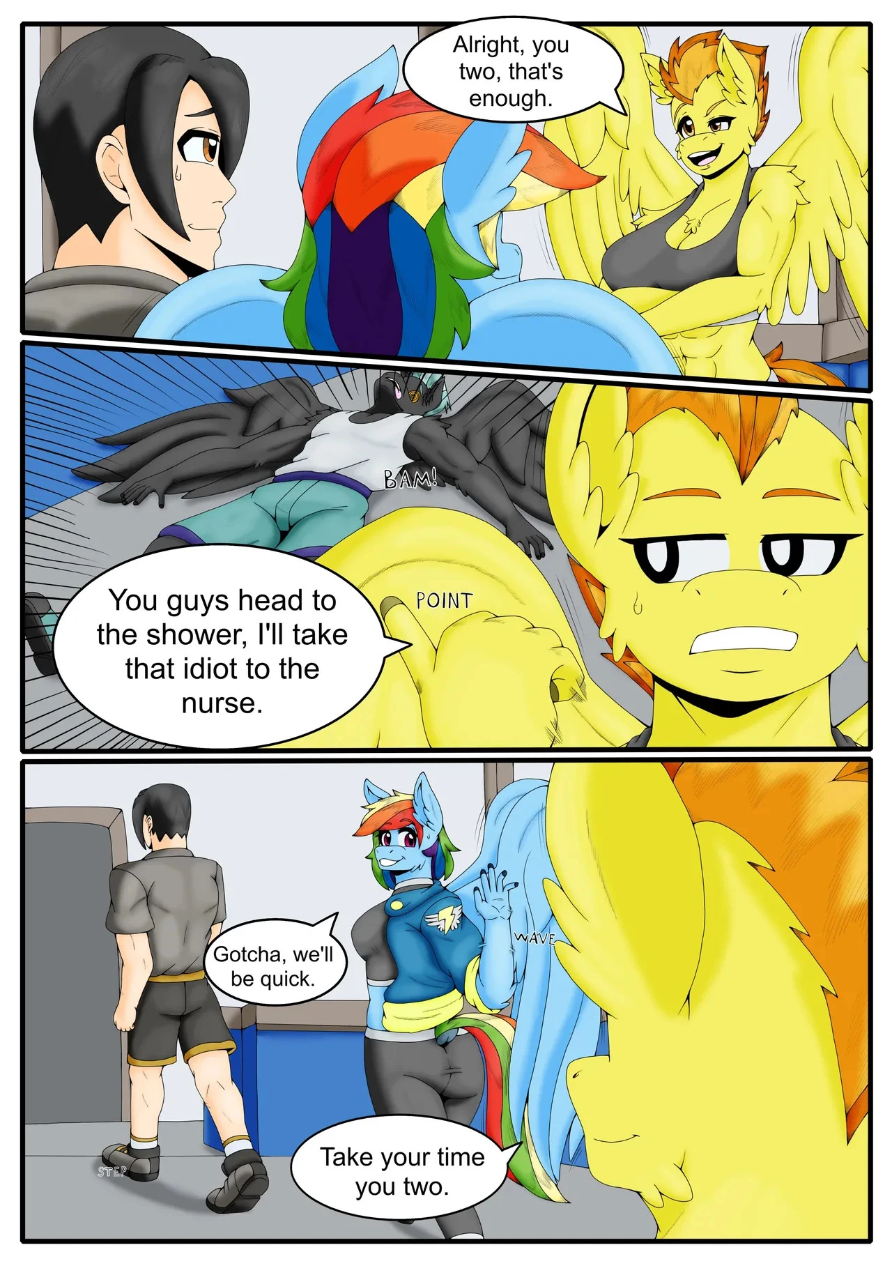A Good Work Out porn comic picture 6
