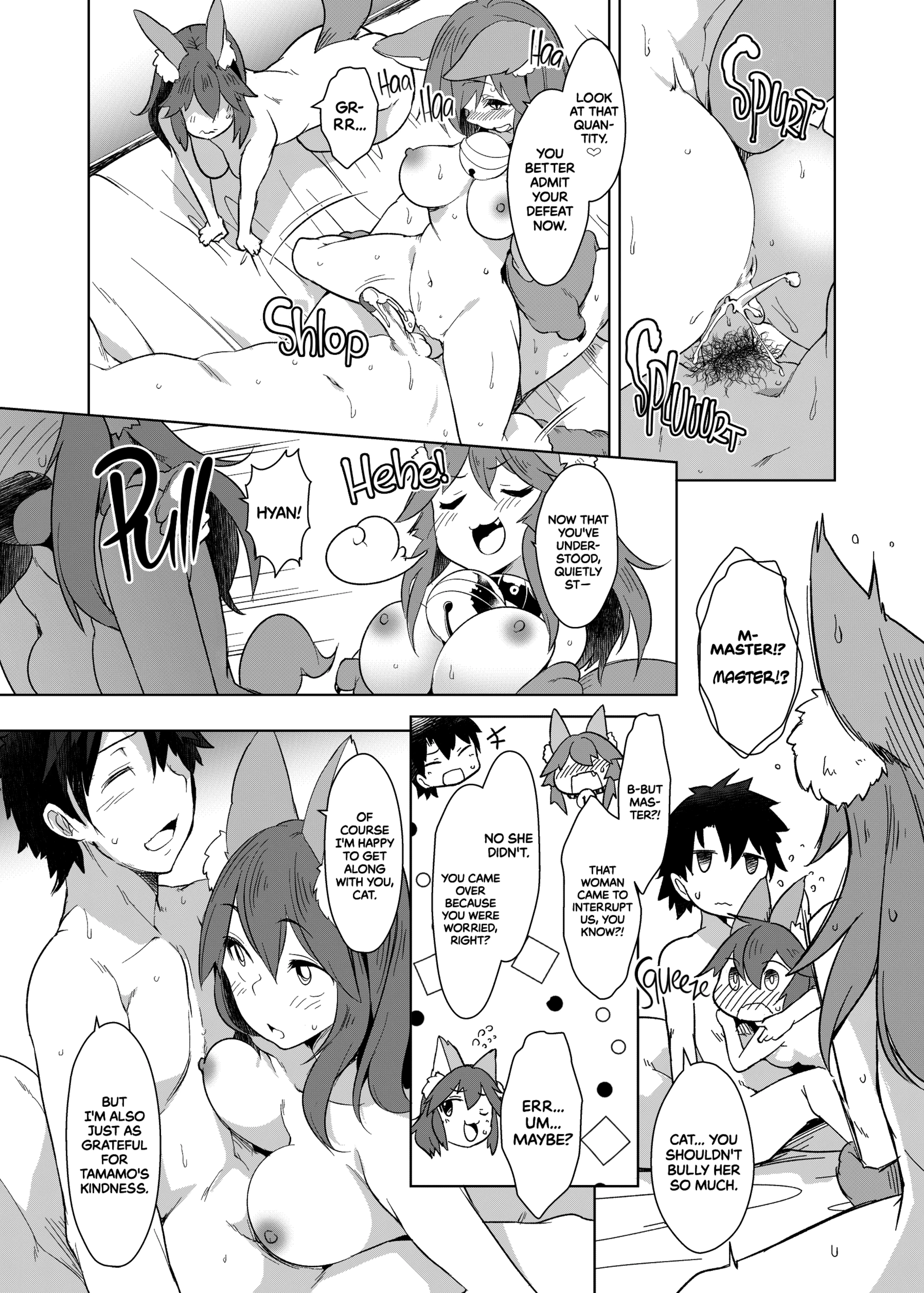 A Heated Cat Fight porn comic picture 13