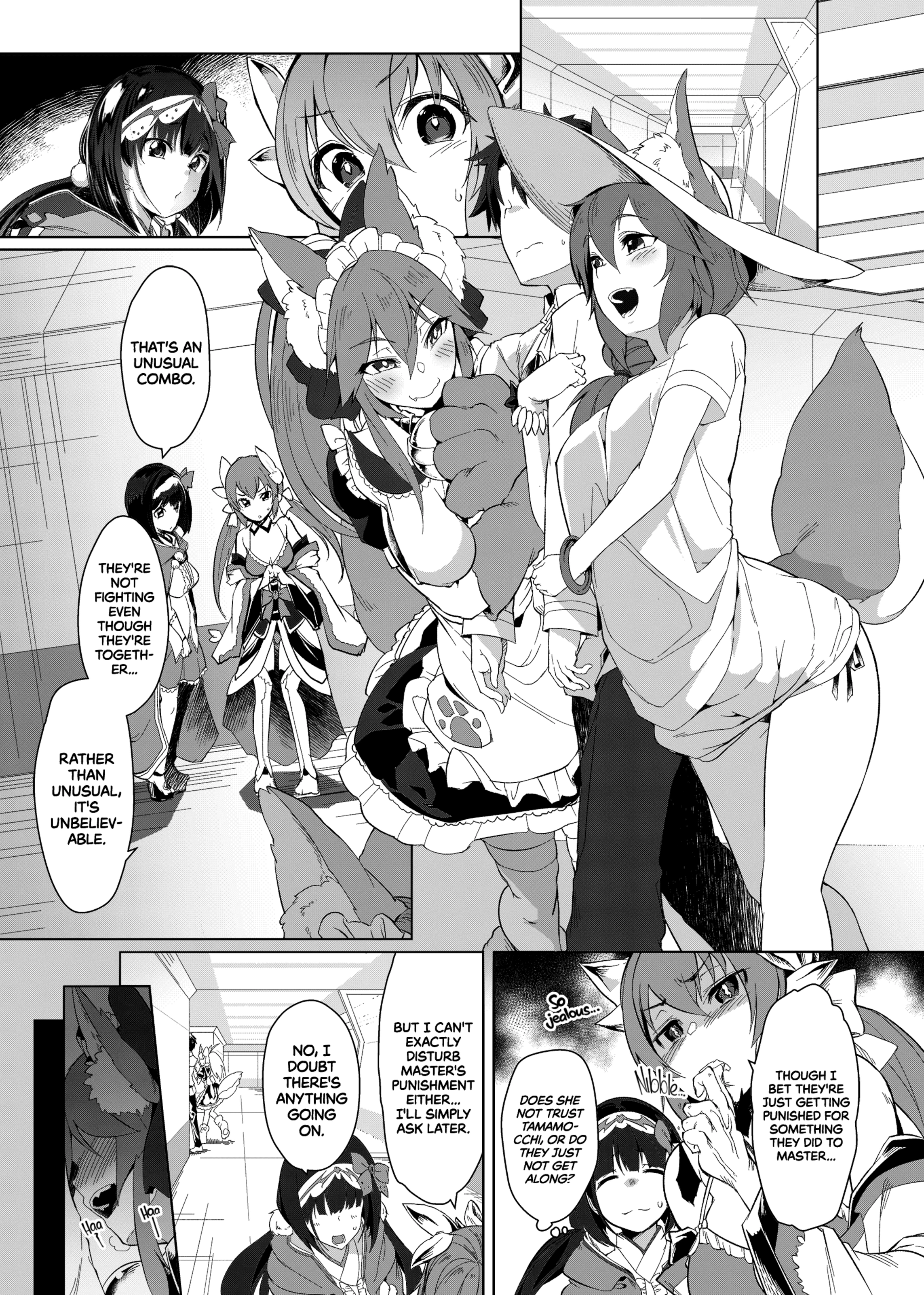 A Heated Cat Fight porn comic picture 2