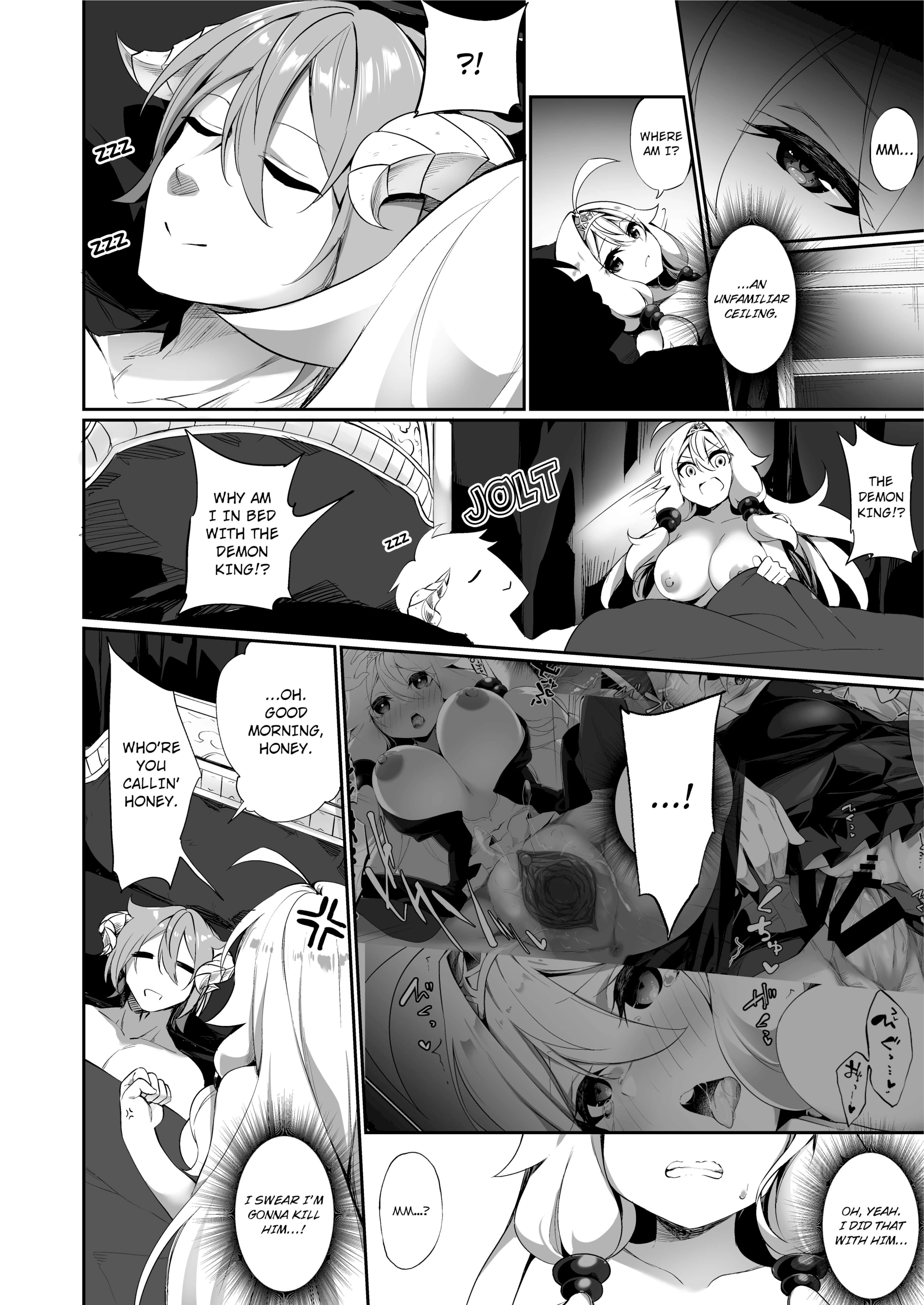 A Heros Revenge, Ends Up As The Demon Kings Wife porn comic picture 15