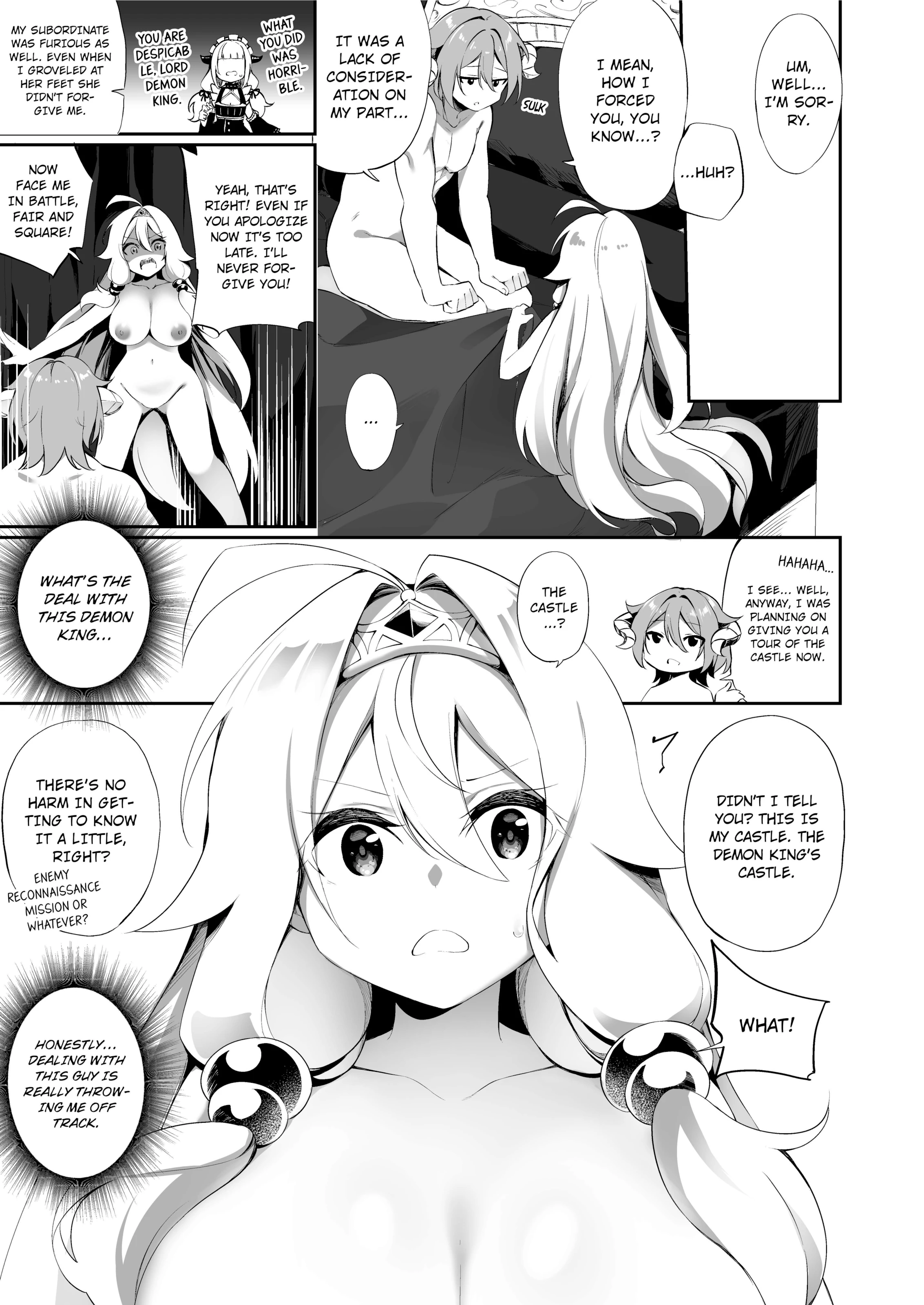 A Heros Revenge, Ends Up As The Demon Kings Wife porn comic picture 16