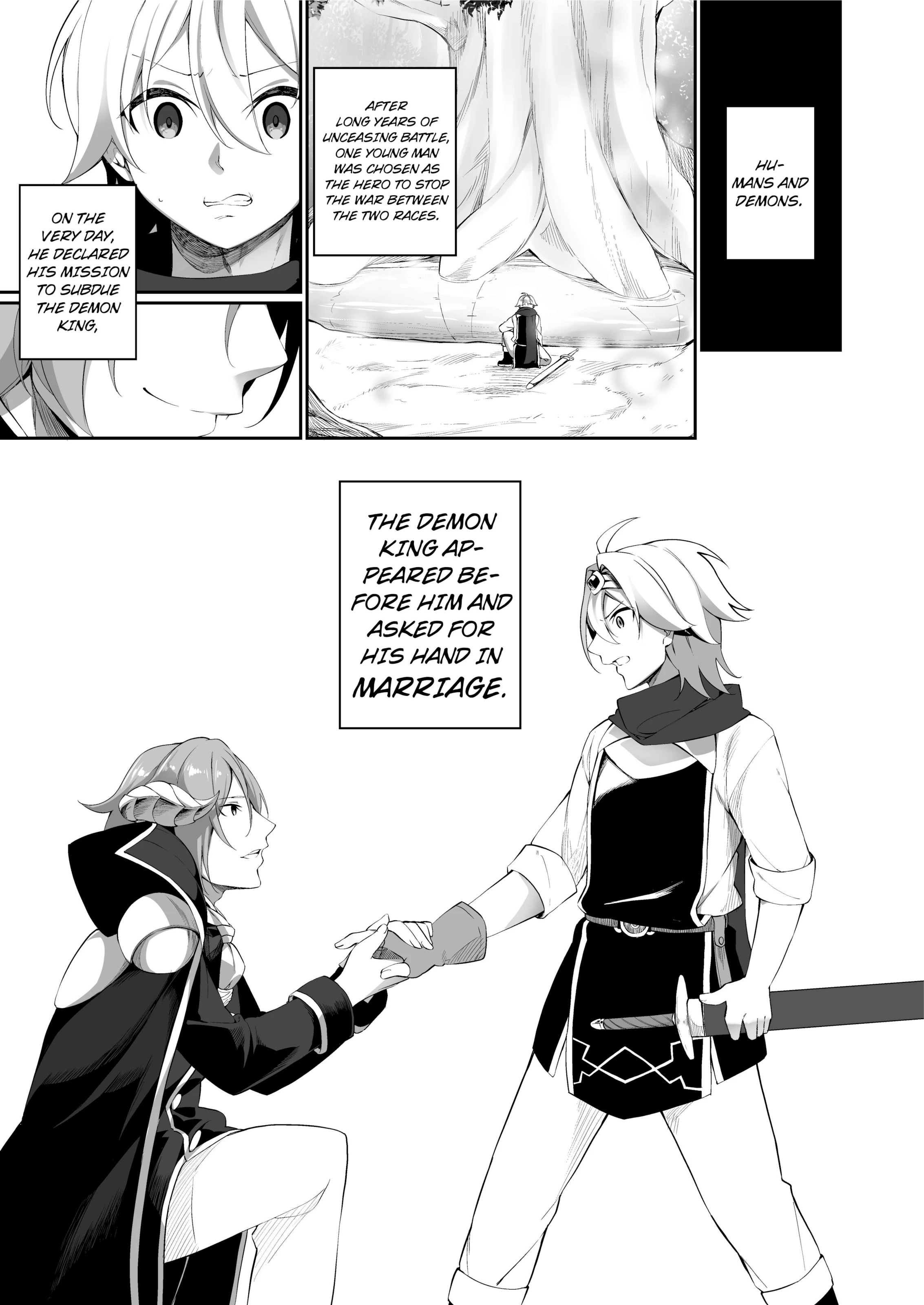 A Heros Revenge, Ends Up As The Demon Kings Wife porn comic picture 2