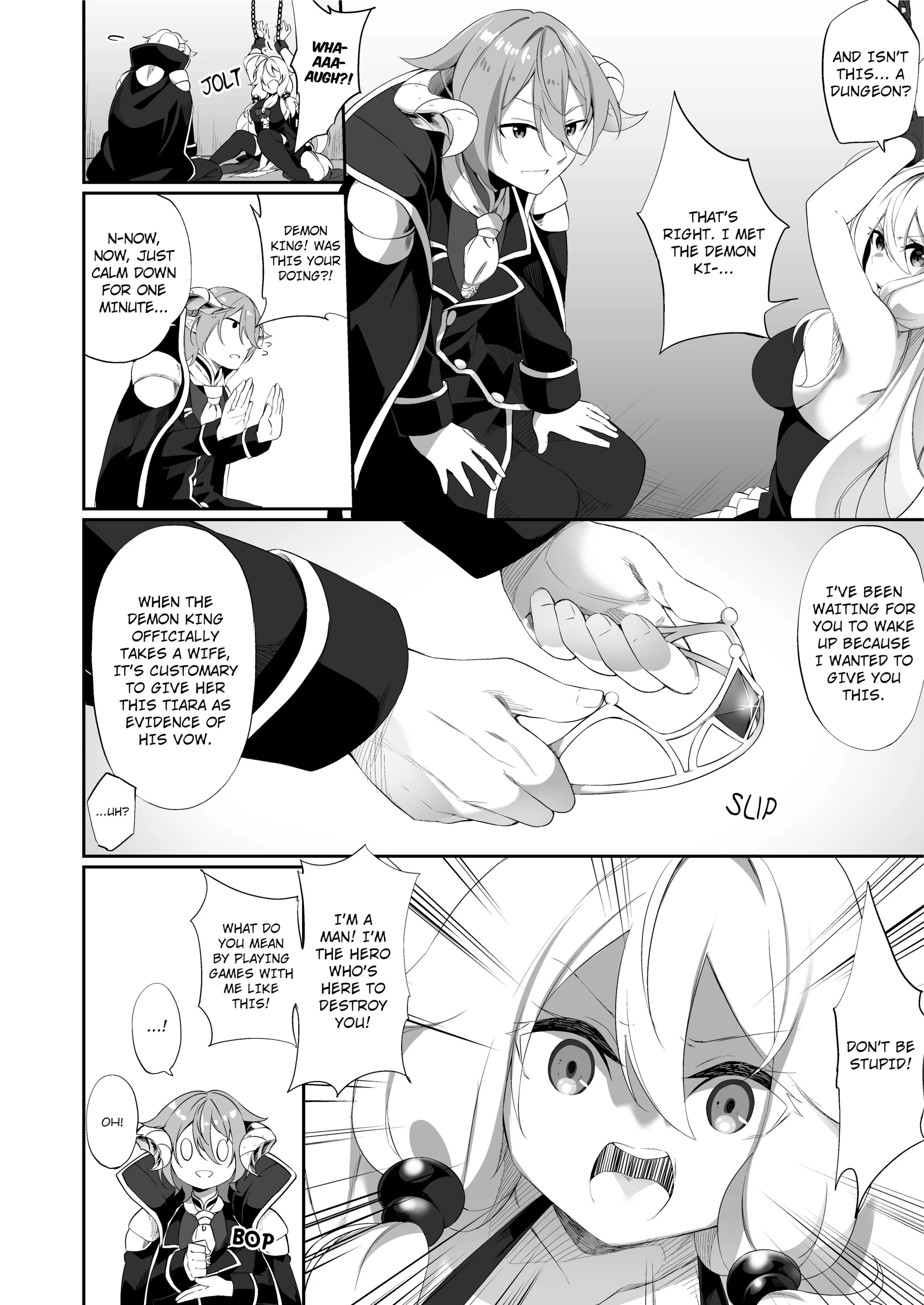 A Heros Revenge, Ends Up As The Demon Kings Wife porn comic picture 5