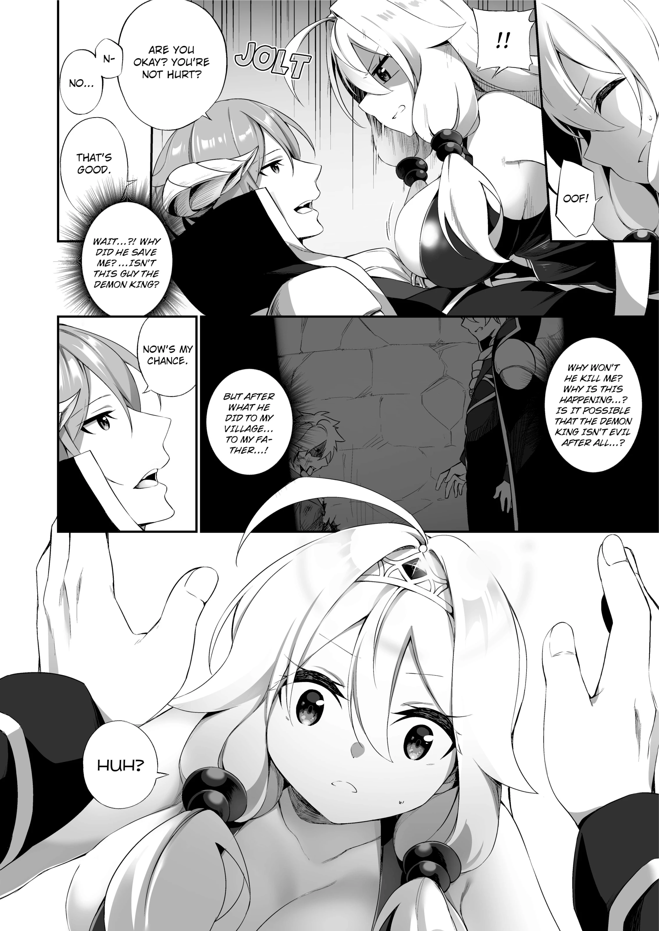 A Heros Revenge, Ends Up As The Demon Kings Wife porn comic picture 7