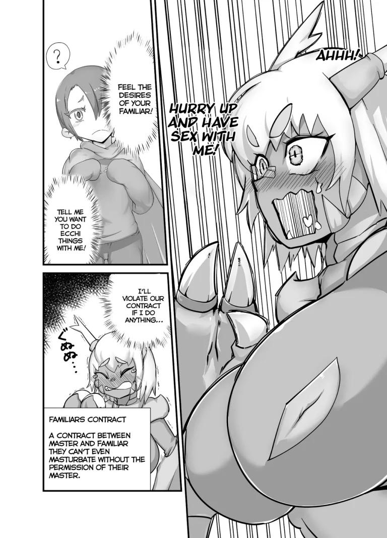 A hole in the contract! ?? The suffering of the demon messenger porn comic picture 4