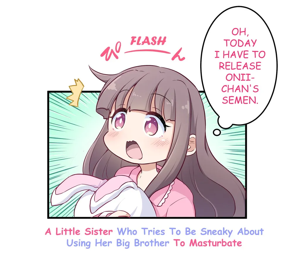 A Little Sister Who Tries to Be Sneaky About Using Her Big Brother to Masturbate porn comic picture 39
