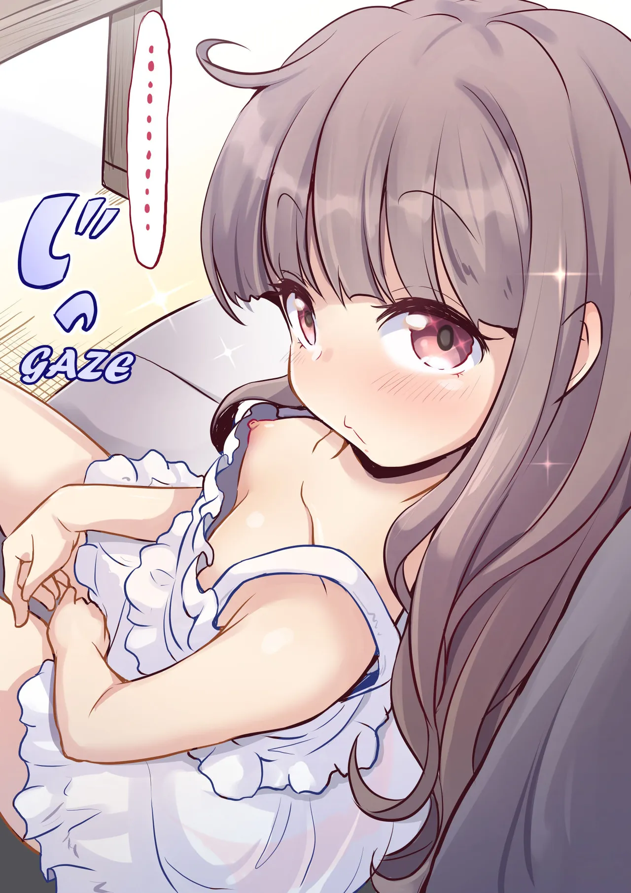 A Little Sister Who Tries to Be Sneaky About Using Her Big Brother to Masturbate porn comic picture 60