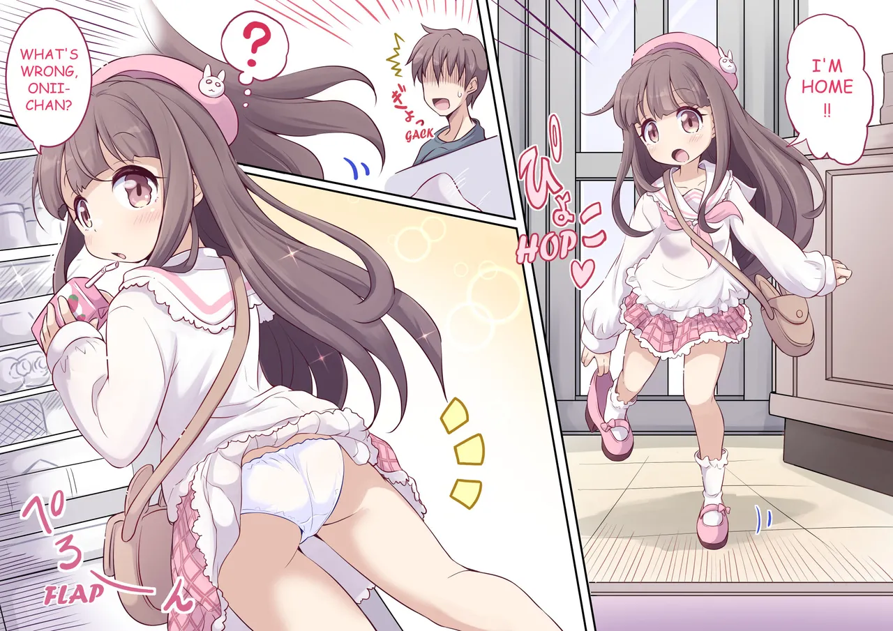 A Little Sister Who Tries to Be Sneaky About Using Her Big Brother to Masturbate porn comic picture 64