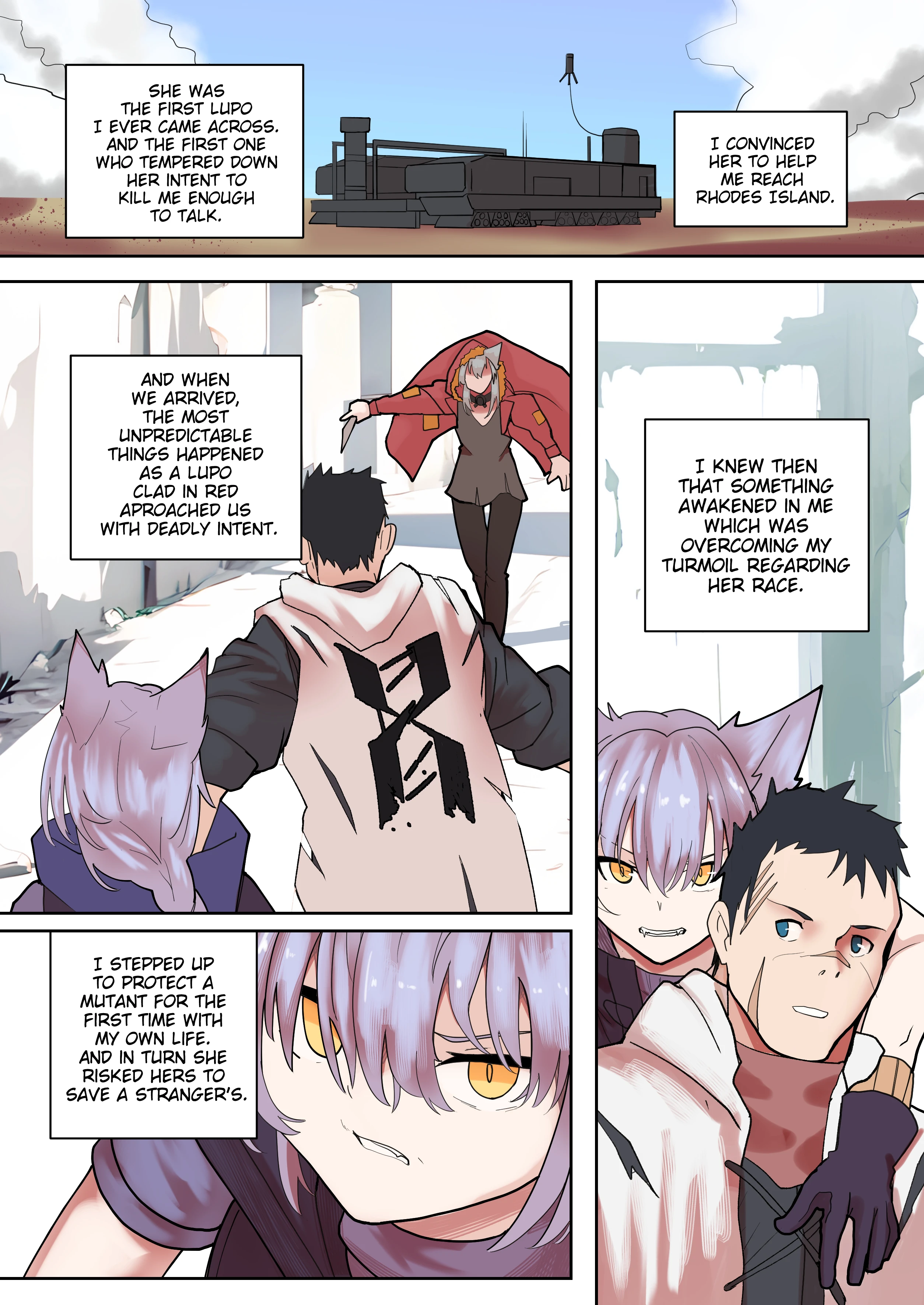 A Messenger's Healing porn comic picture 2