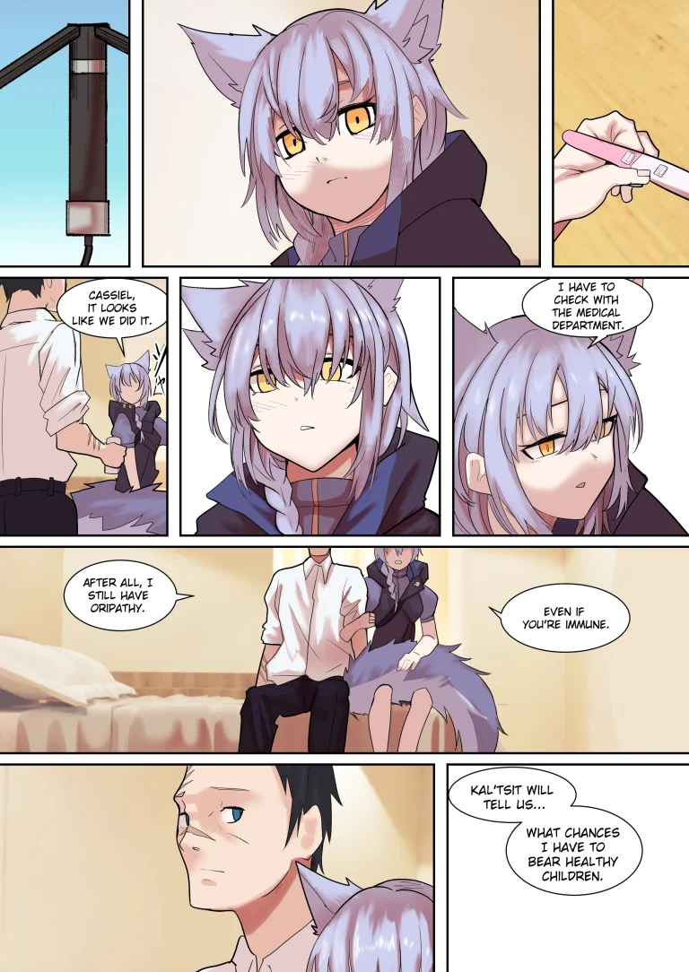 A Messenger's Healing porn comic picture 21