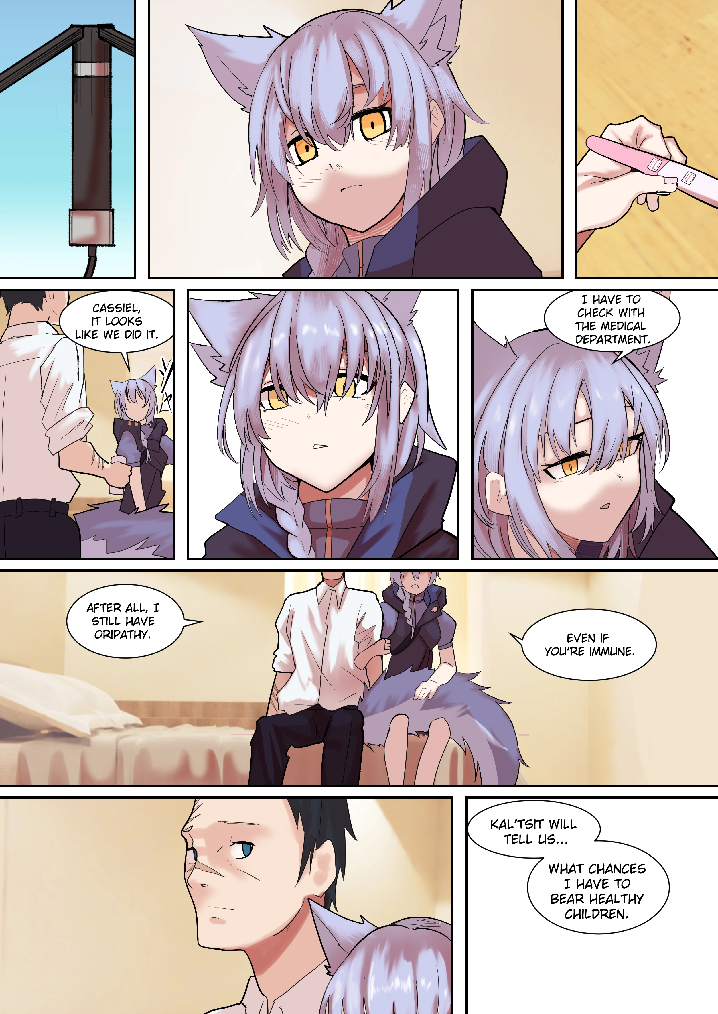 A Messenger's Healing porn comic picture 21