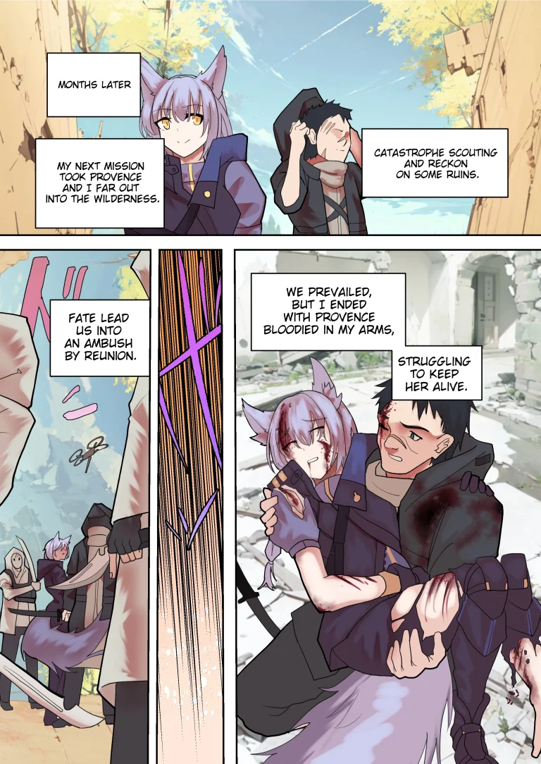 A Messenger's Healing porn comic picture 3