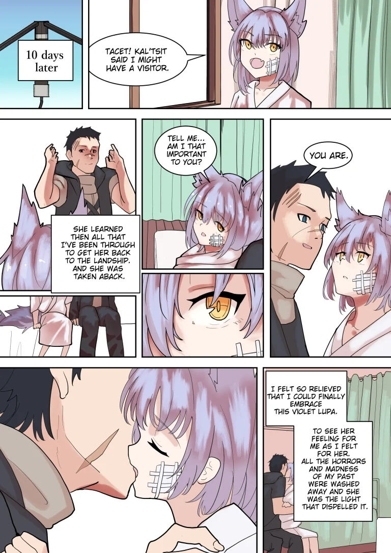 A Messenger's Healing porn comic picture 4