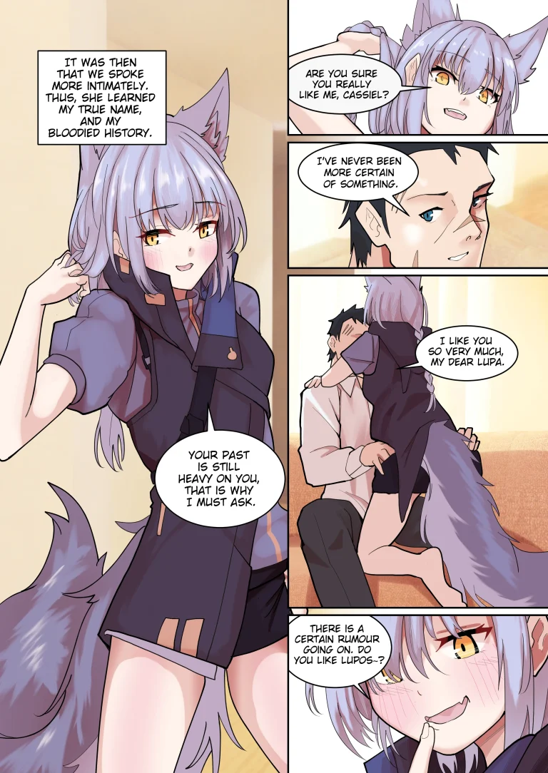 A Messenger's Healing porn comic picture 6