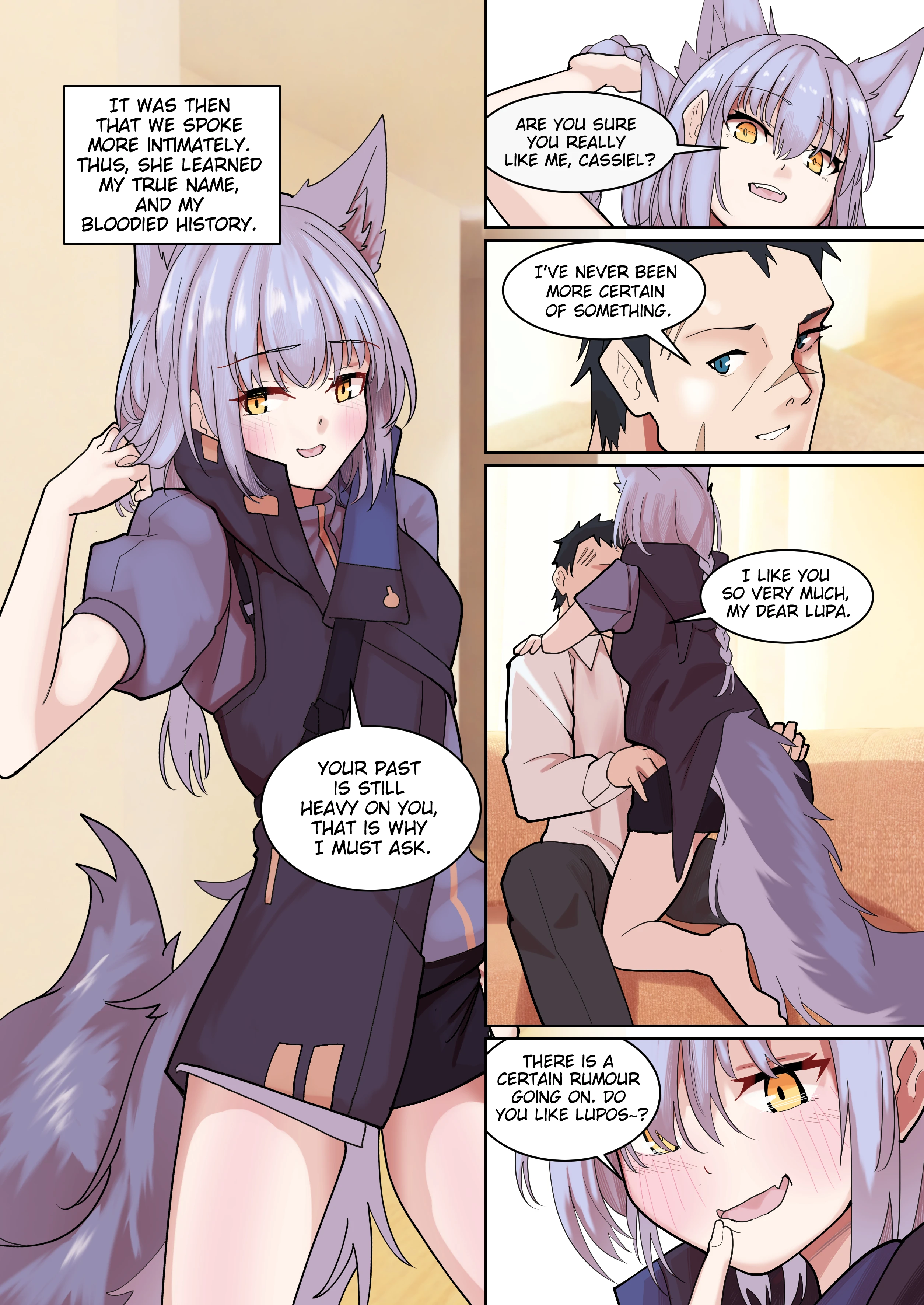 A Messenger's Healing porn comic picture 6