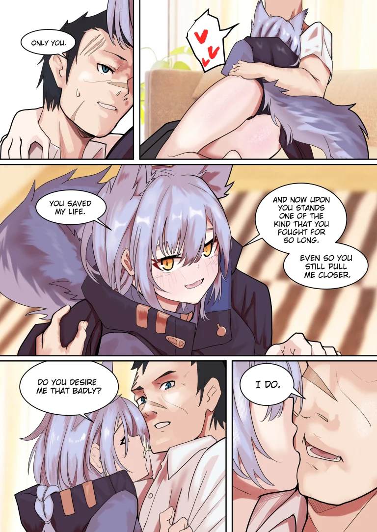 A Messenger's Healing porn comic picture 7