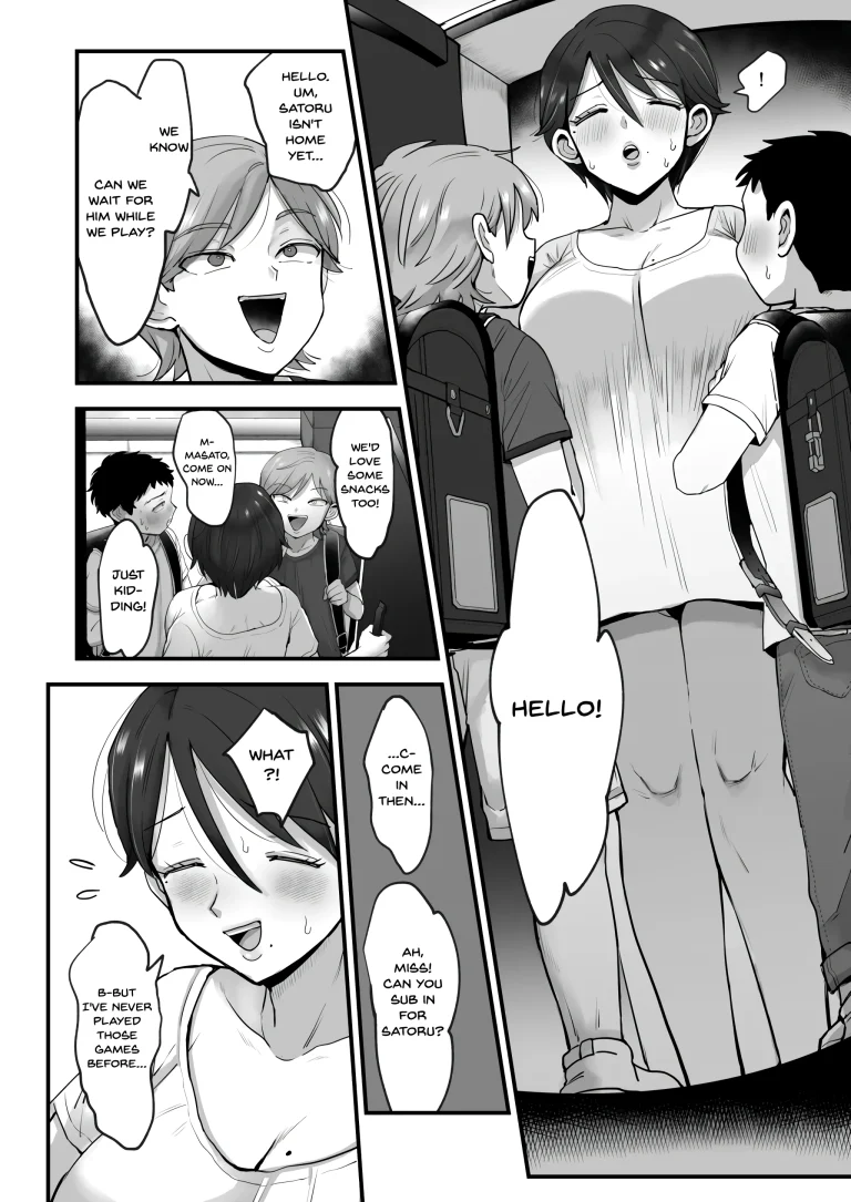 A Narrow-Eyed Gentle Big-Breasted Mama porn comic picture 11