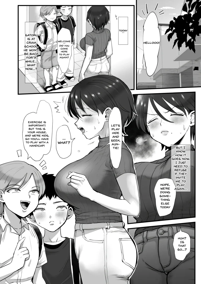 A Narrow-Eyed Gentle Big-Breasted Mama porn comic picture 19