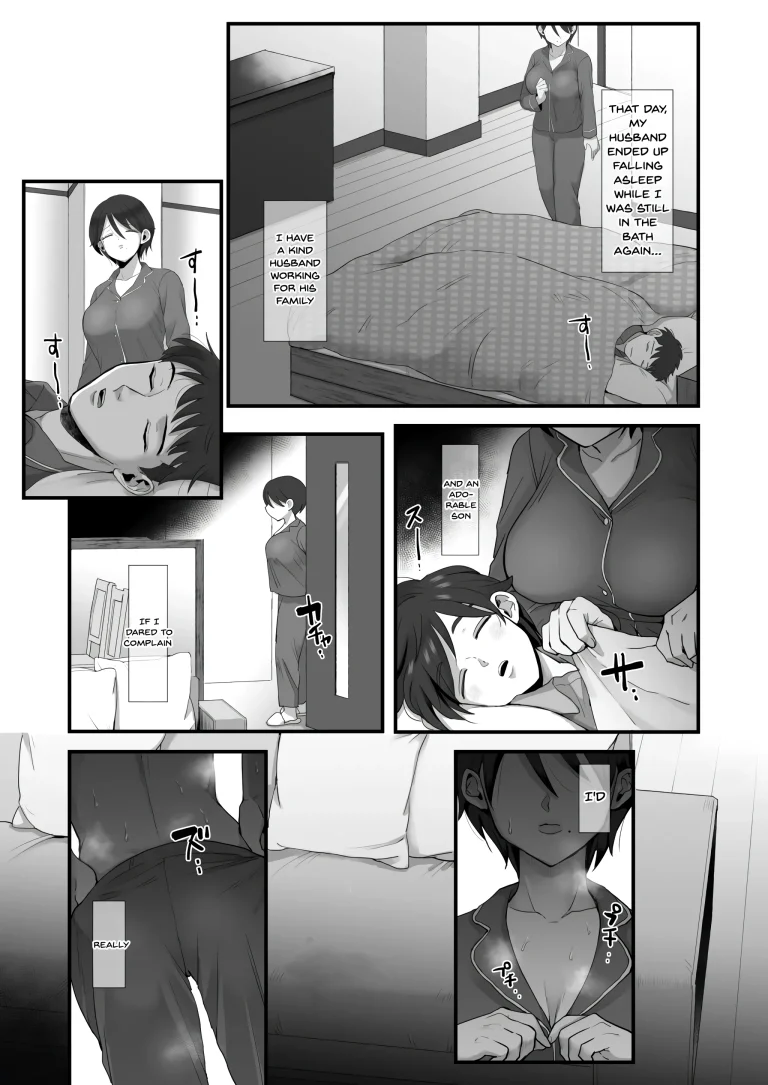 A Narrow-Eyed Gentle Big-Breasted Mama porn comic picture 26