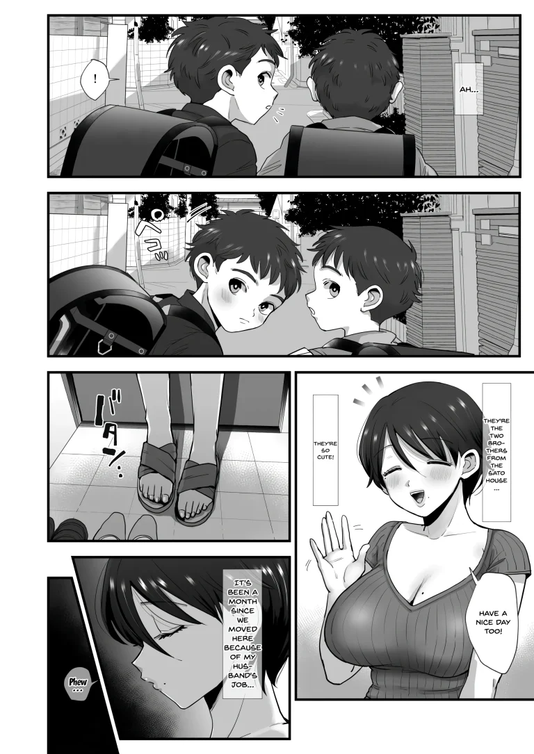 A Narrow-Eyed Gentle Big-Breasted Mama porn comic picture 3