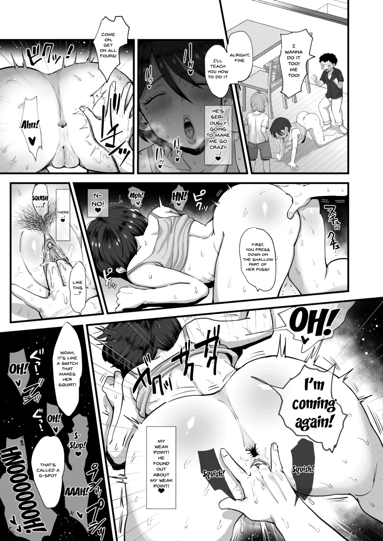 A Narrow-Eyed Gentle Big-Breasted Mama porn comic picture 32