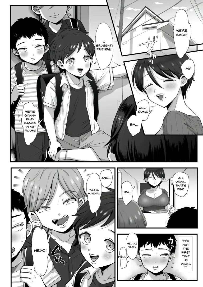 A Narrow-Eyed Gentle Big-Breasted Mama porn comic picture 5
