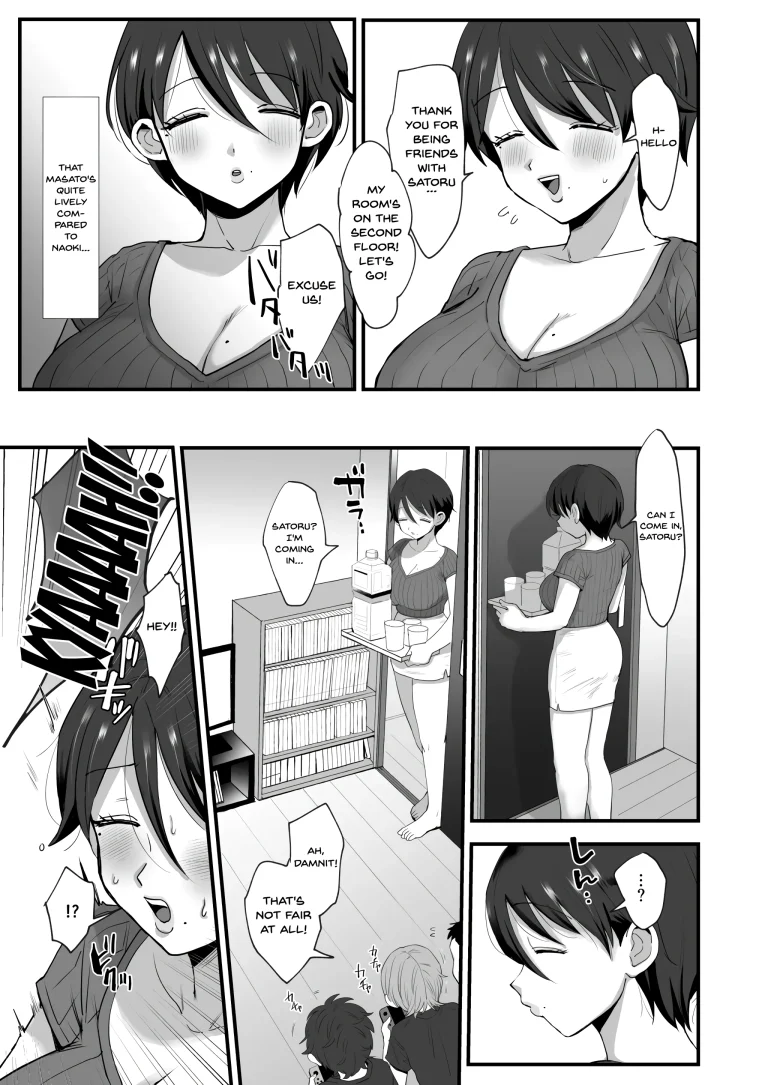 A Narrow-Eyed Gentle Big-Breasted Mama porn comic picture 6