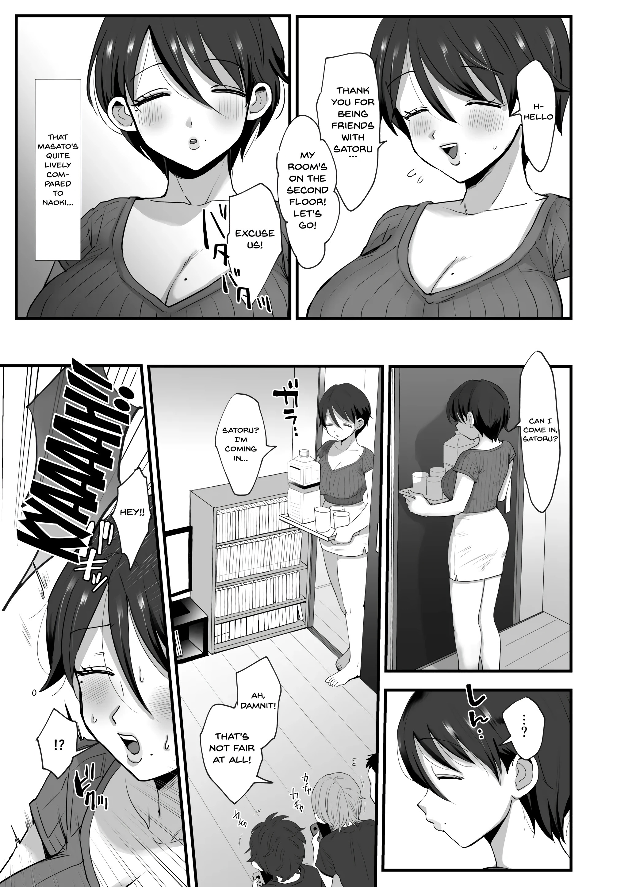 A Narrow-Eyed Gentle Big-Breasted Mama porn comic picture 6