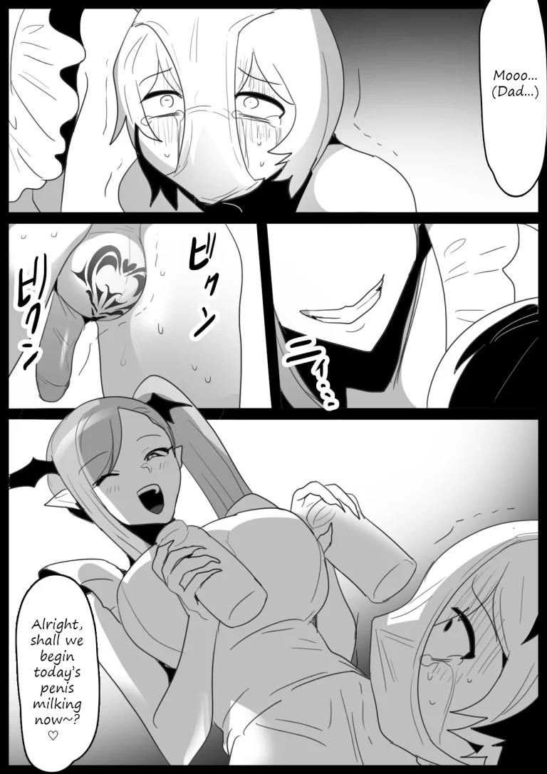 A story about a law being passed, where anyone who harms a woman gets sent to a Succubus farm! porn comic picture 23