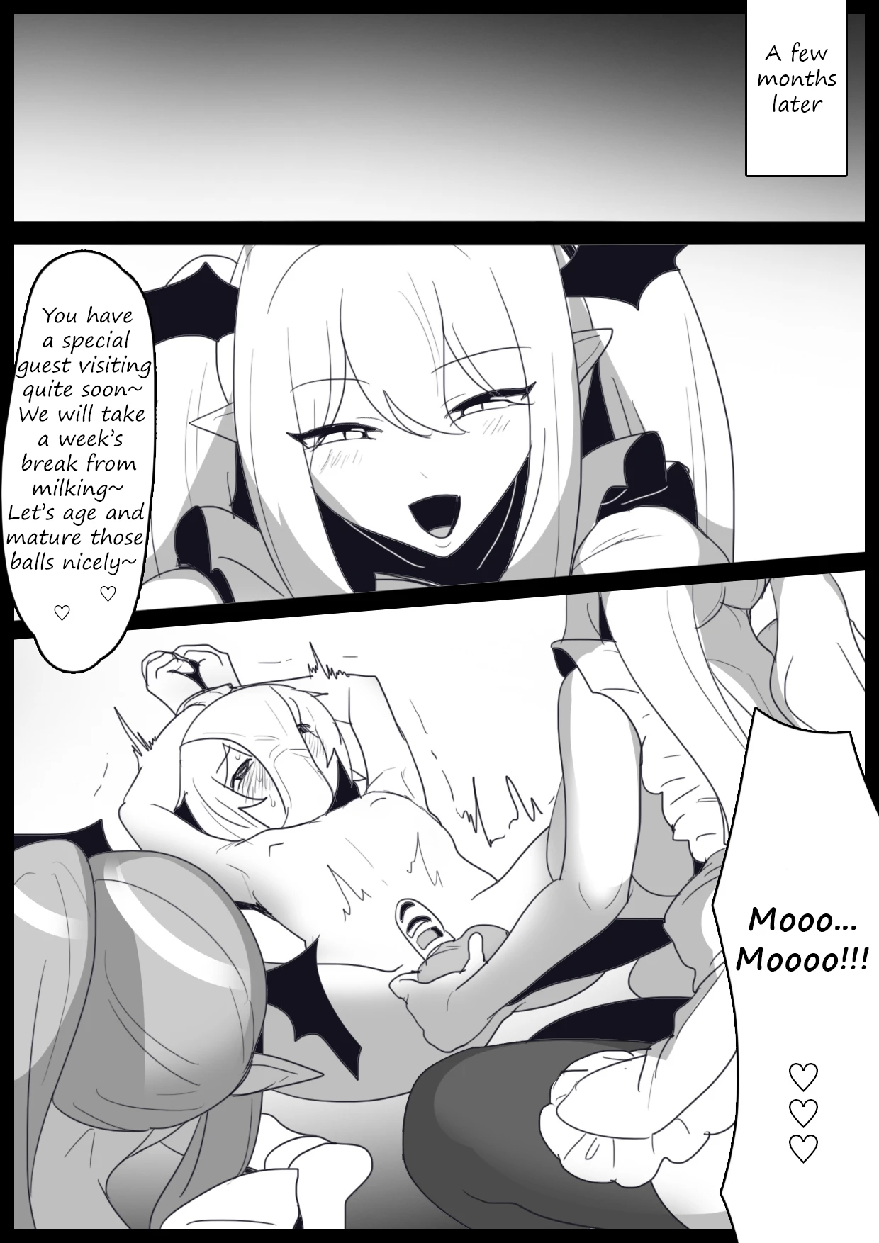 A story about a law being passed, where anyone who harms a woman gets sent to a Succubus farm! porn comic picture 24