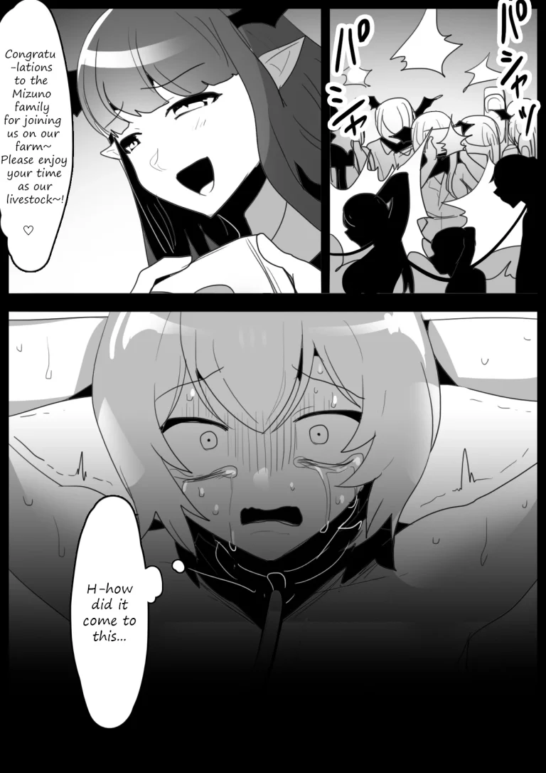 A story about a law being passed, where anyone who harms a woman gets sent to a Succubus farm! porn comic picture 4