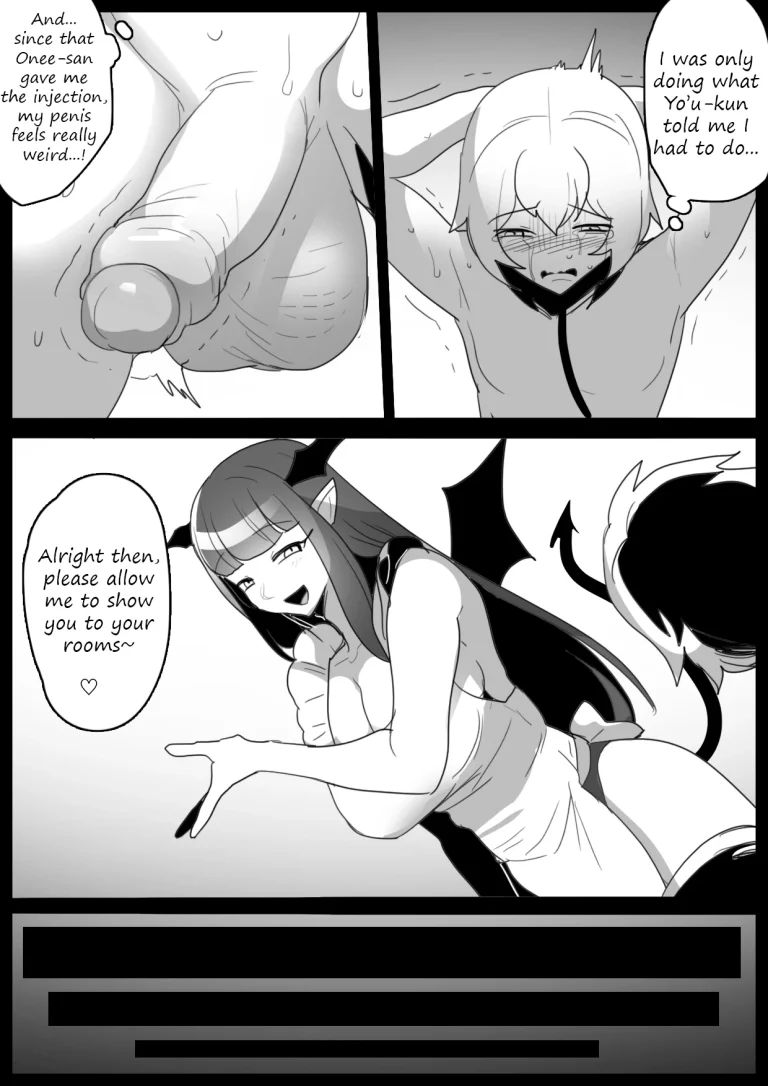 A story about a law being passed, where anyone who harms a woman gets sent to a Succubus farm! porn comic picture 6