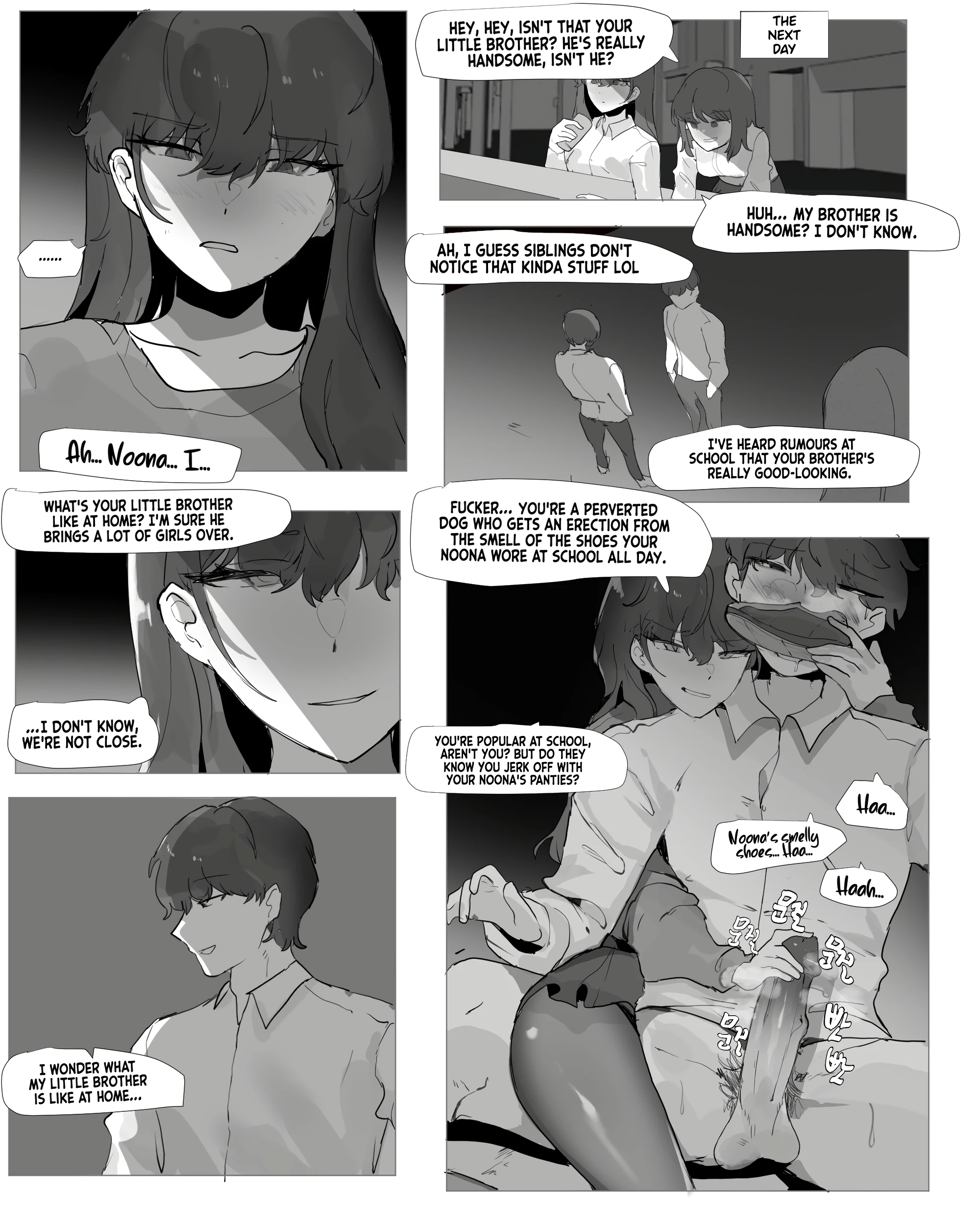 A Story About Getting Trained By My Older Sister porn comic picture 5