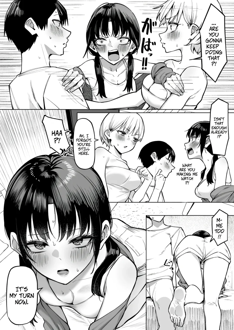 A Story About Kissing 2 Female Friends porn comic picture 10