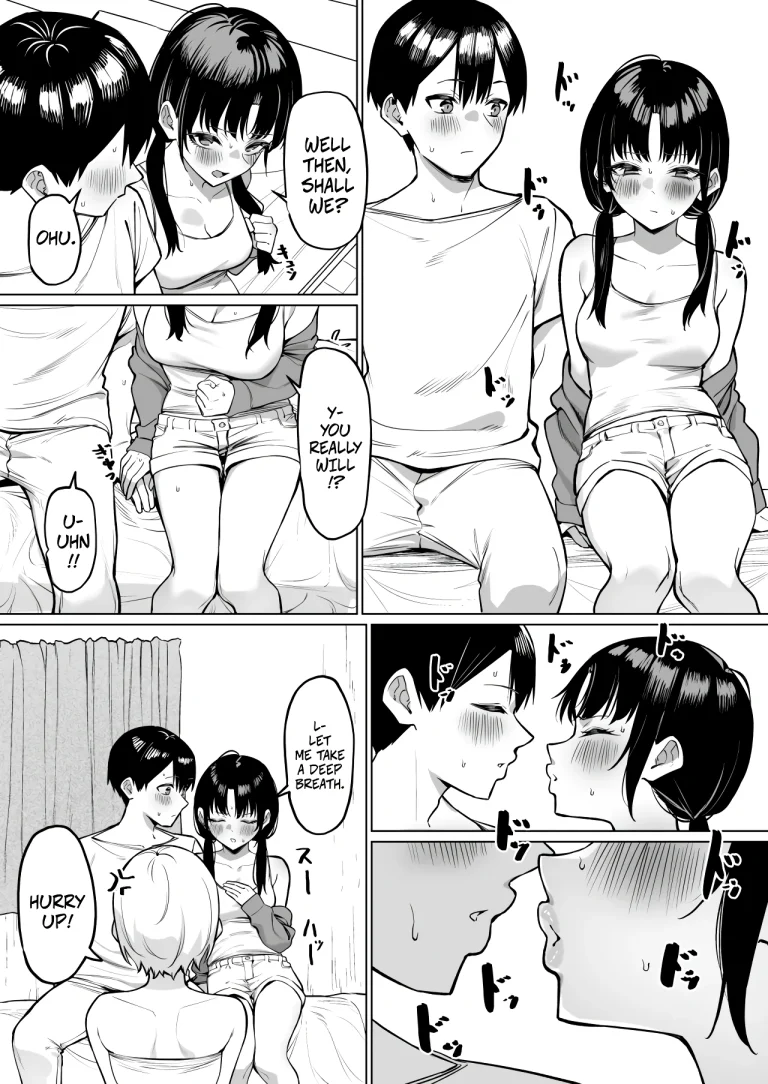 A Story About Kissing 2 Female Friends porn comic picture 11