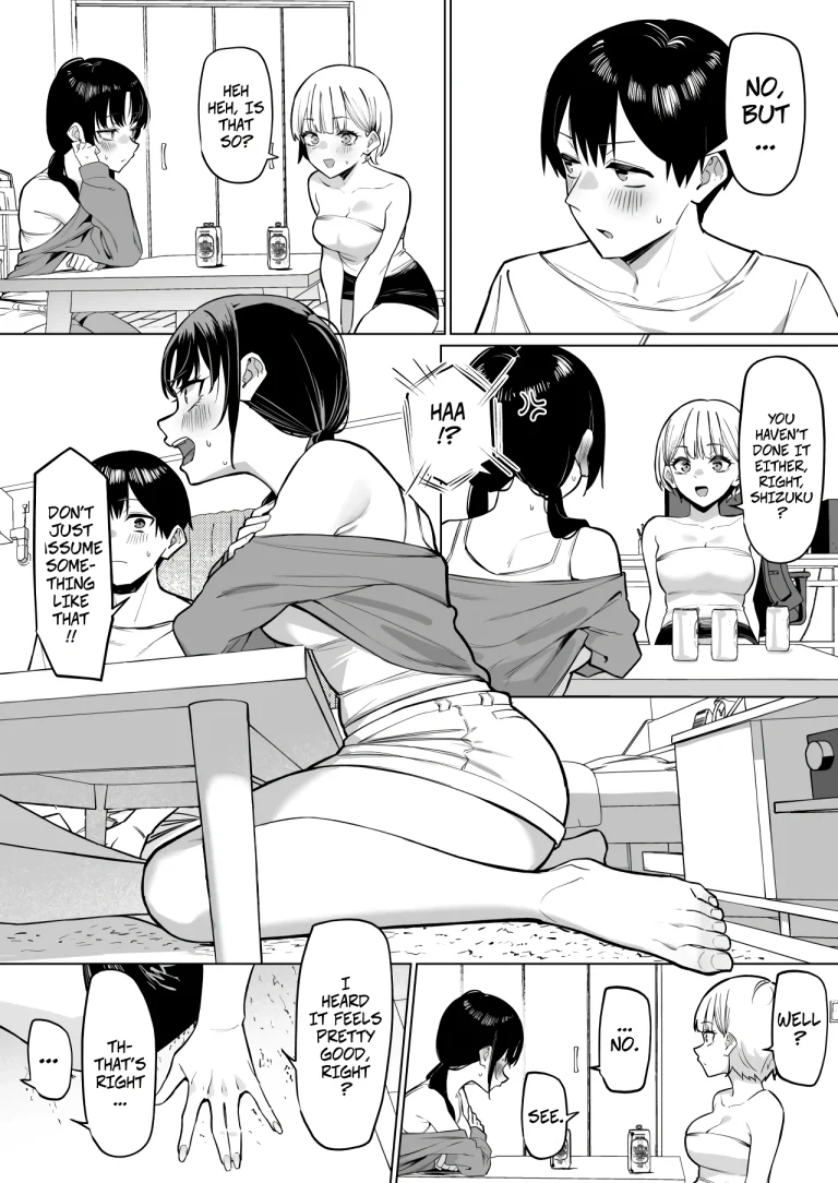 A Story About Kissing 2 Female Friends porn comic picture 3