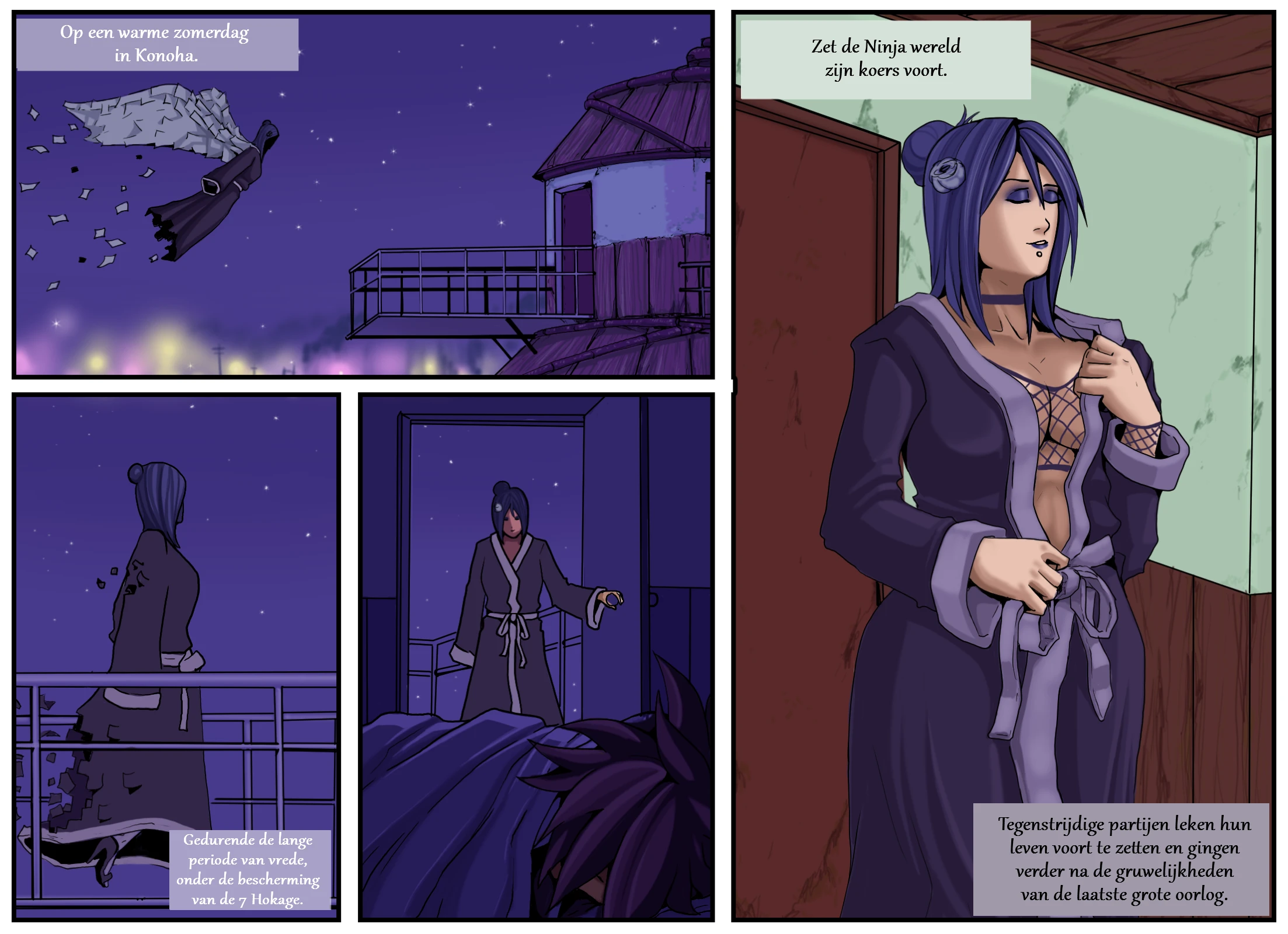 A Visit To Konohagakure [NL] porn comic picture 2