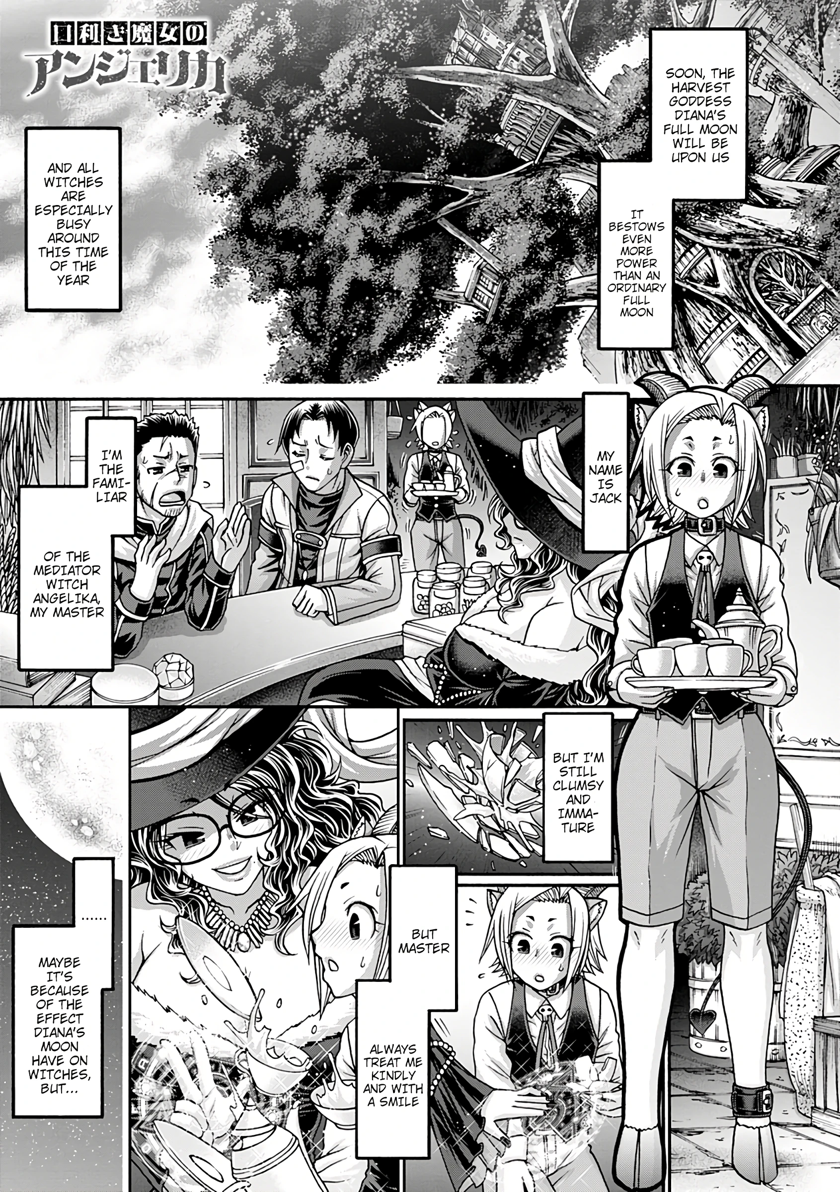 A Witch's Premonition porn comic picture 4
