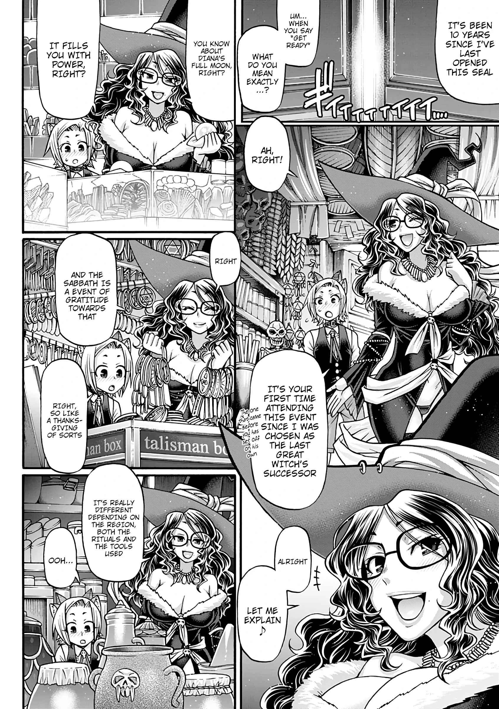 A Witch's Premonition porn comic picture 6