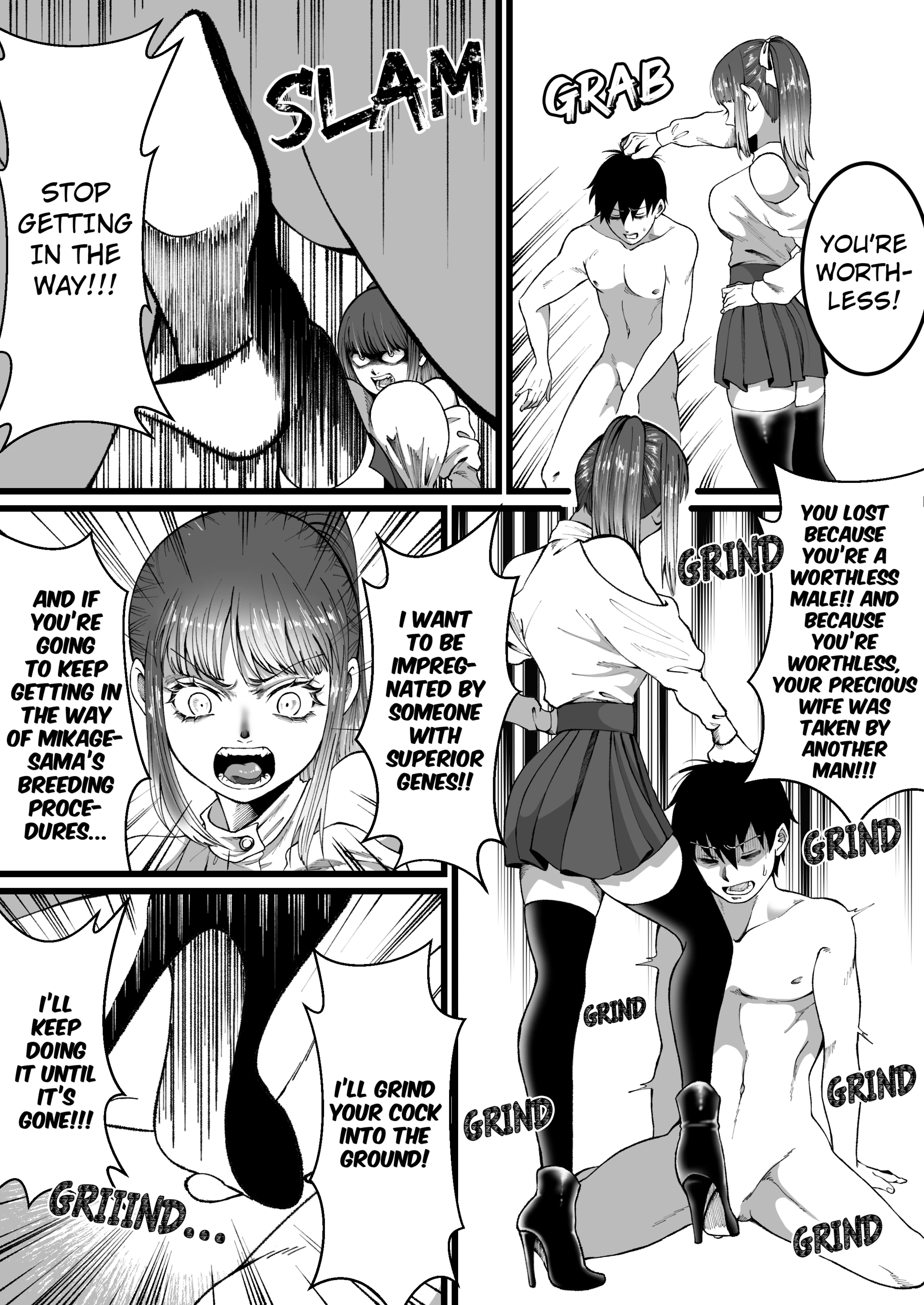 A World Where Small, Phimosis Cocks Are Hated porn comic picture 19