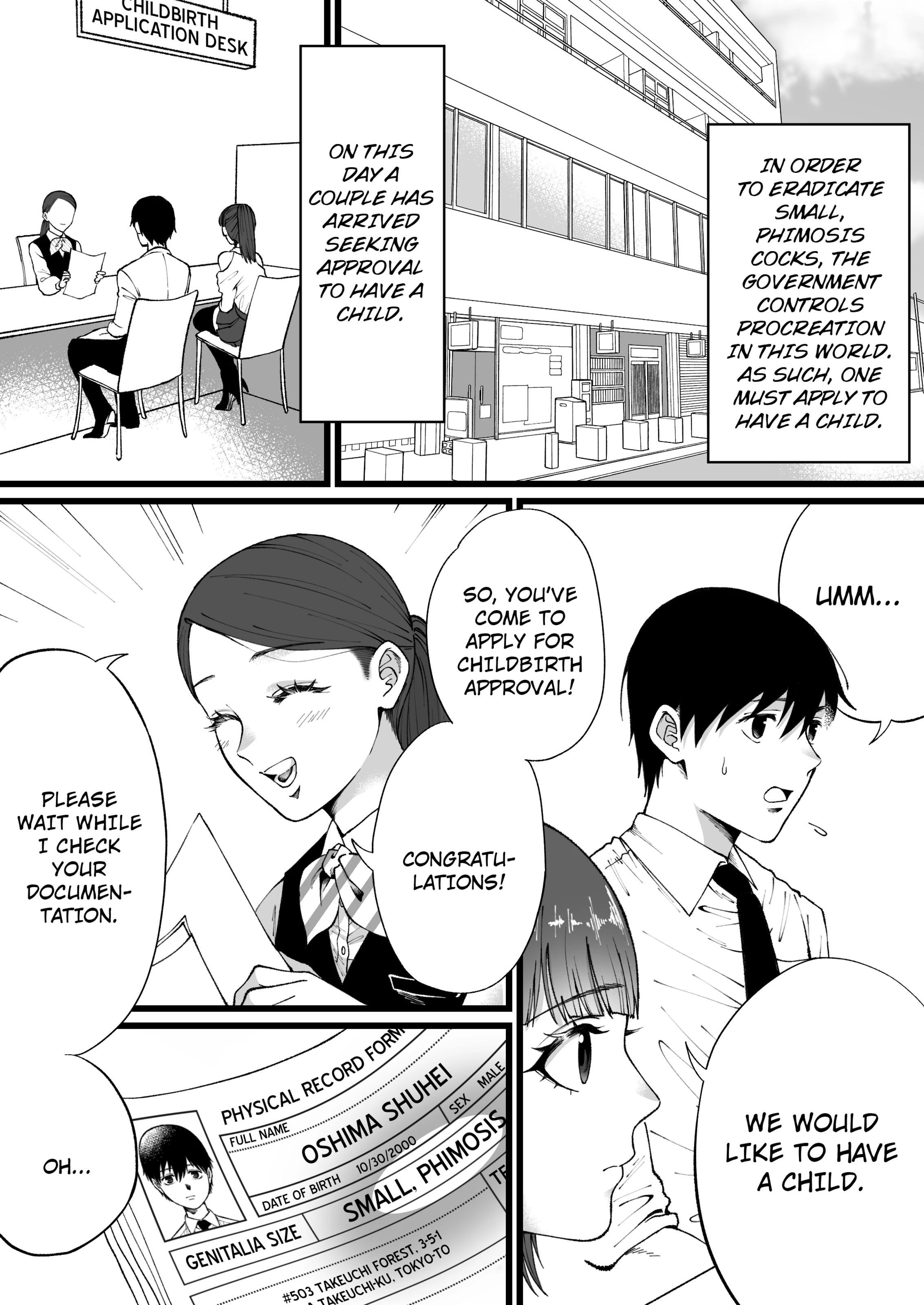 A World Where Small, Phimosis Cocks Are Hated porn comic picture 2
