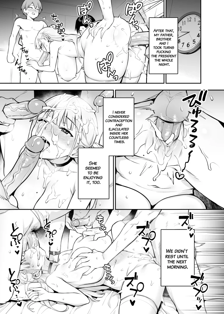 About the Beloved Student President's Huge Tits 2 porn comic picture 16